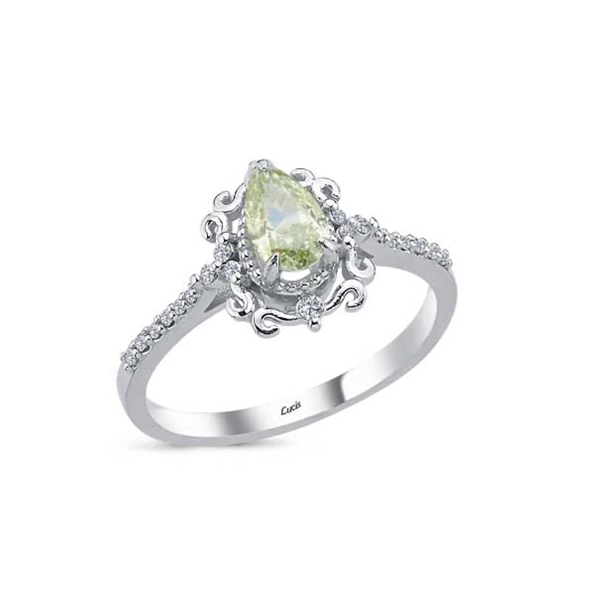 0.60 Karat Pırlanta Renkli Yüzük L064607