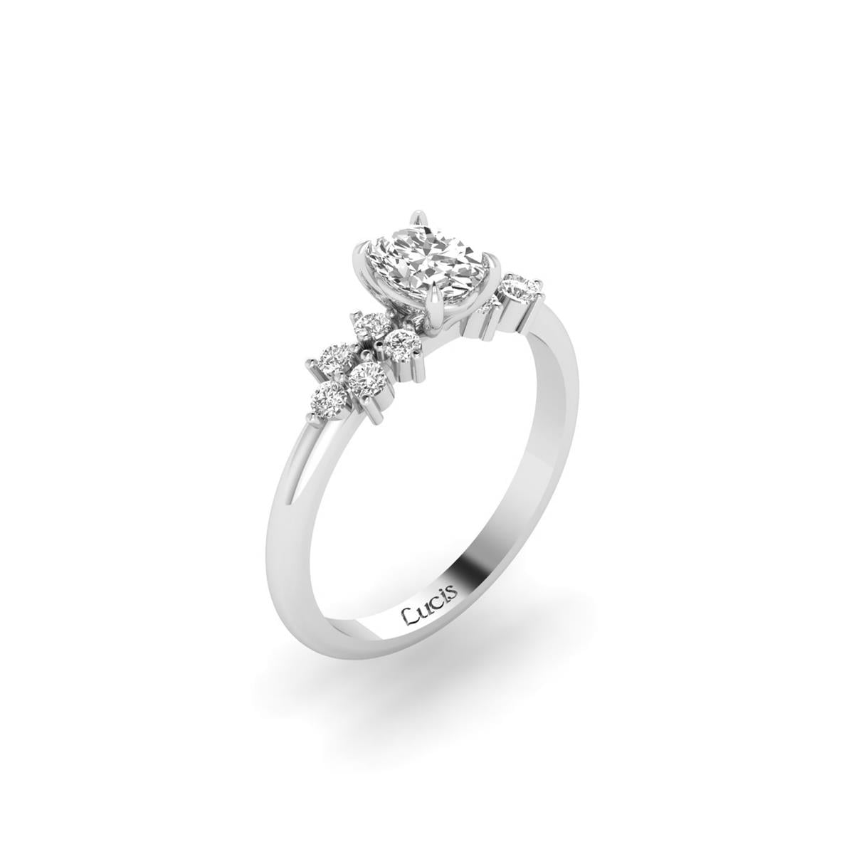 0.54 Karat Pırlanta Tektaş Yüzük L065013