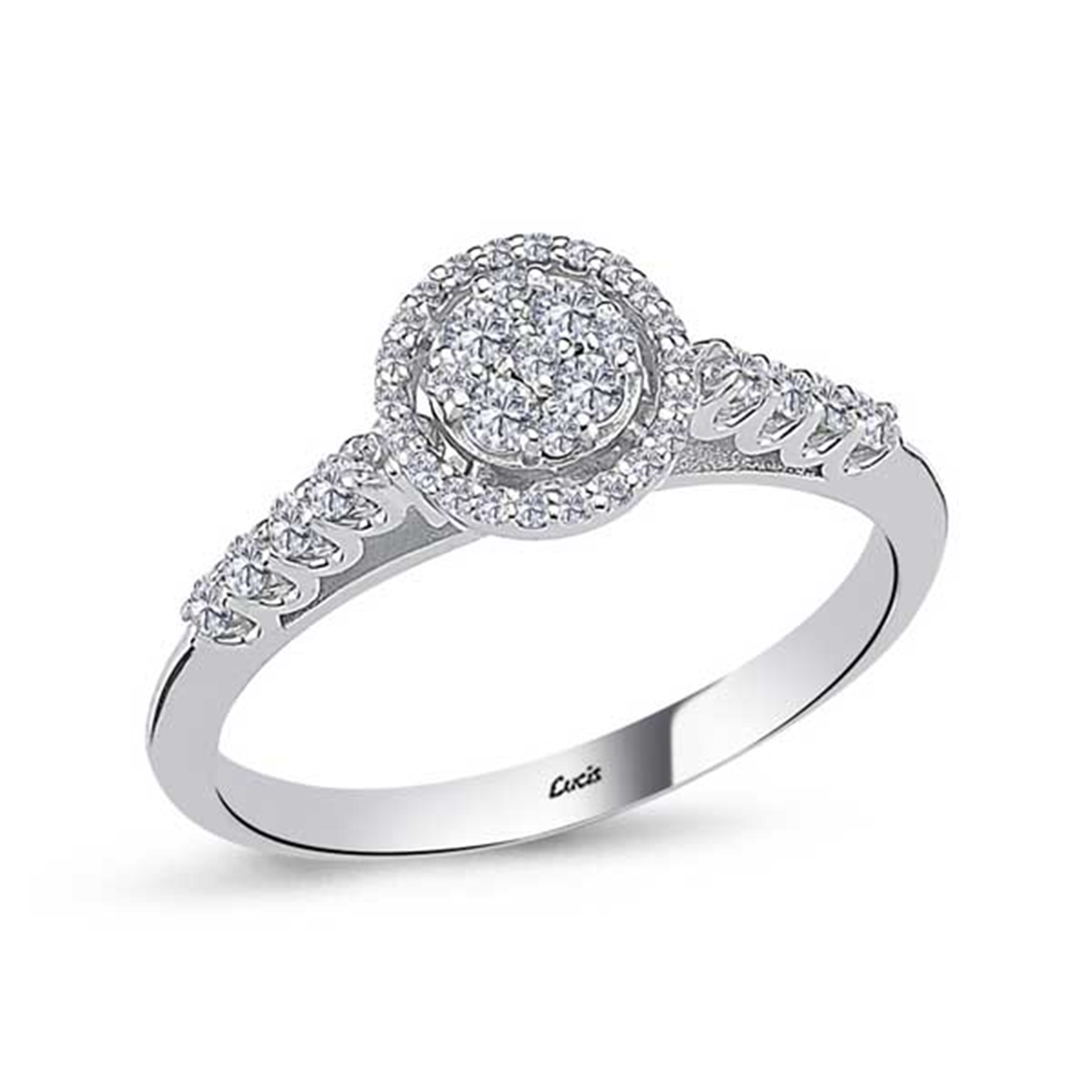 0.44 Karat Pırlanta Violet Yüzük L064084