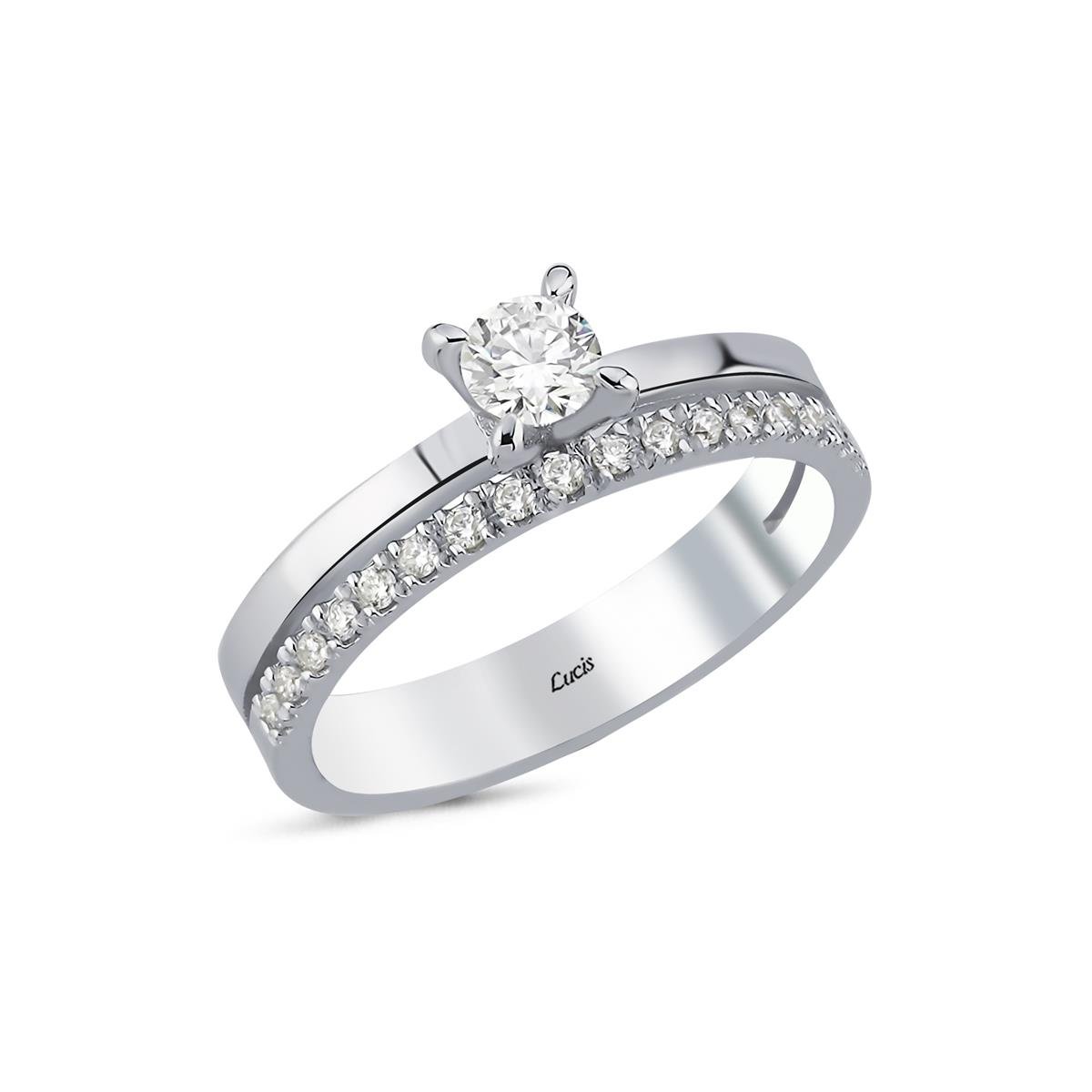 0.37 Karat Pırlanta Tektaş Yüzük