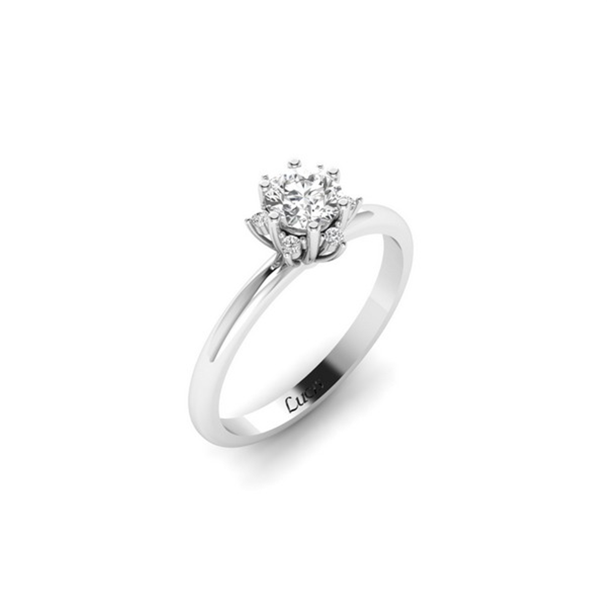 0.38 Karat Pırlanta Tasarım Yüzük L065994