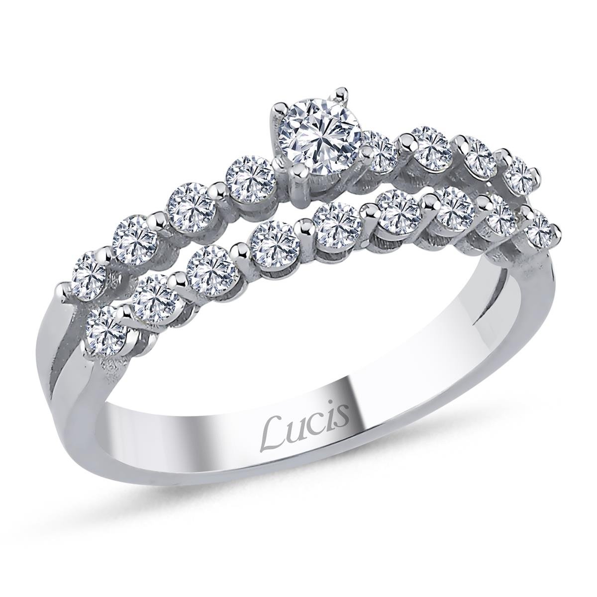 0.54 Karat Pırlanta Tasarım Yüzük L059690