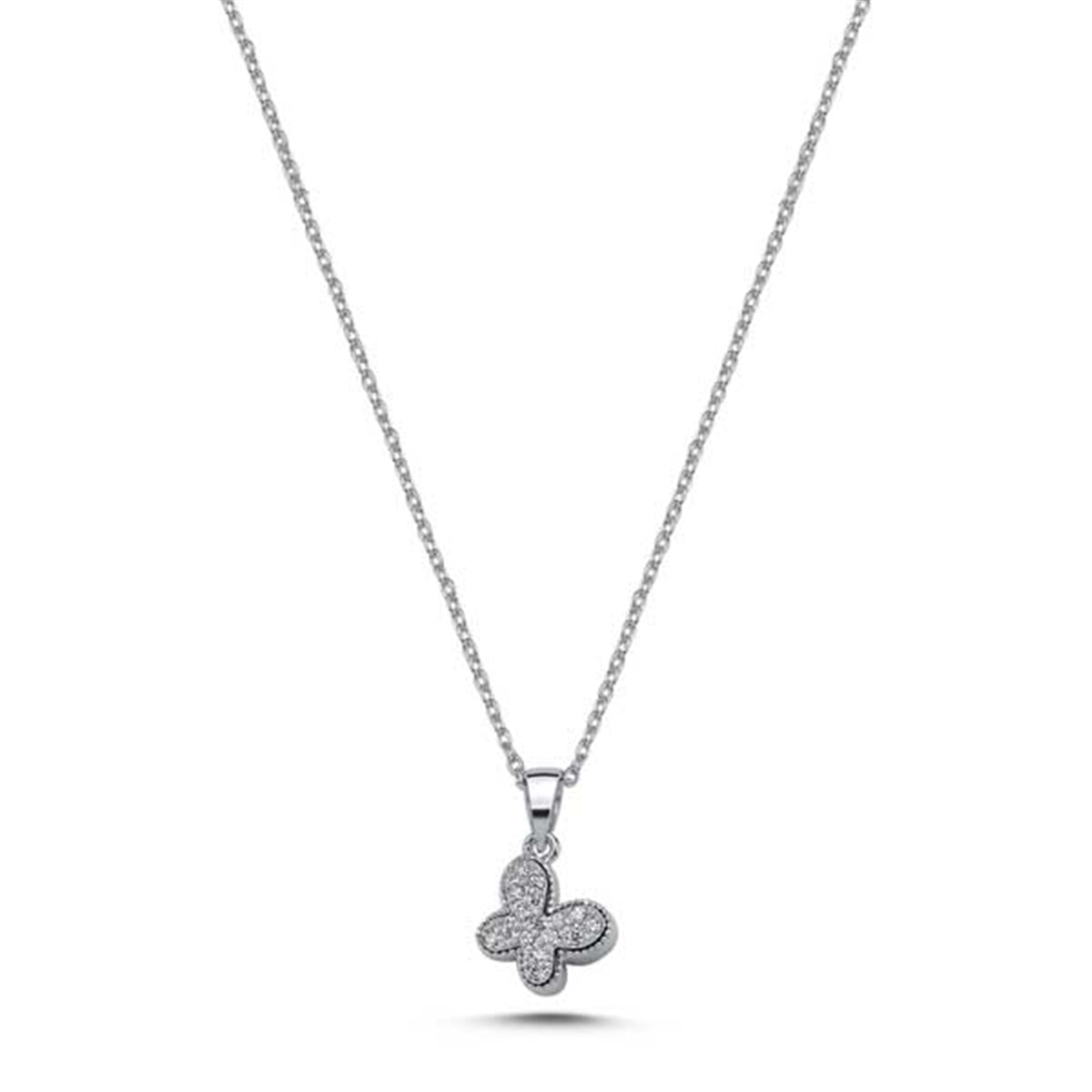 0.11 Karat Pırlanta Tasarım Kolye L060040