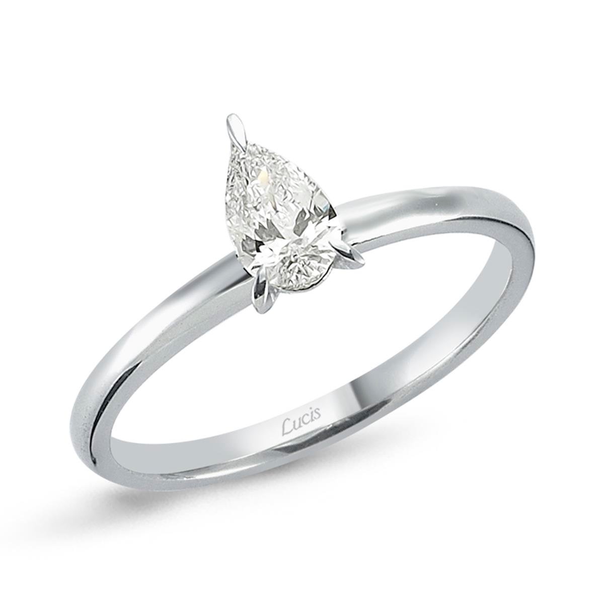 0.18 Karat Pırlanta Tektaş Yüzük L060585