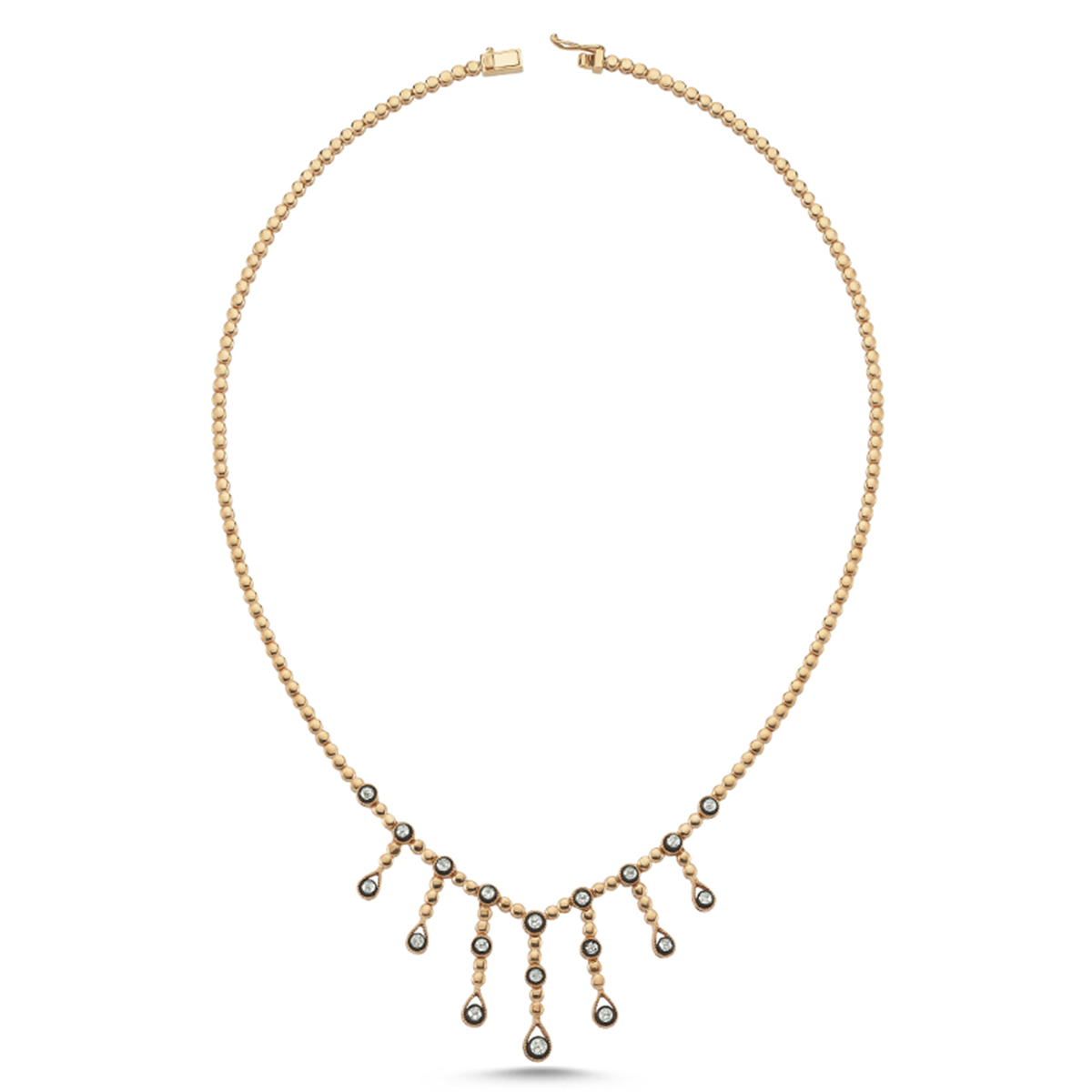 0.89 Karat Elmas Tasarım Gerdanlık L059546