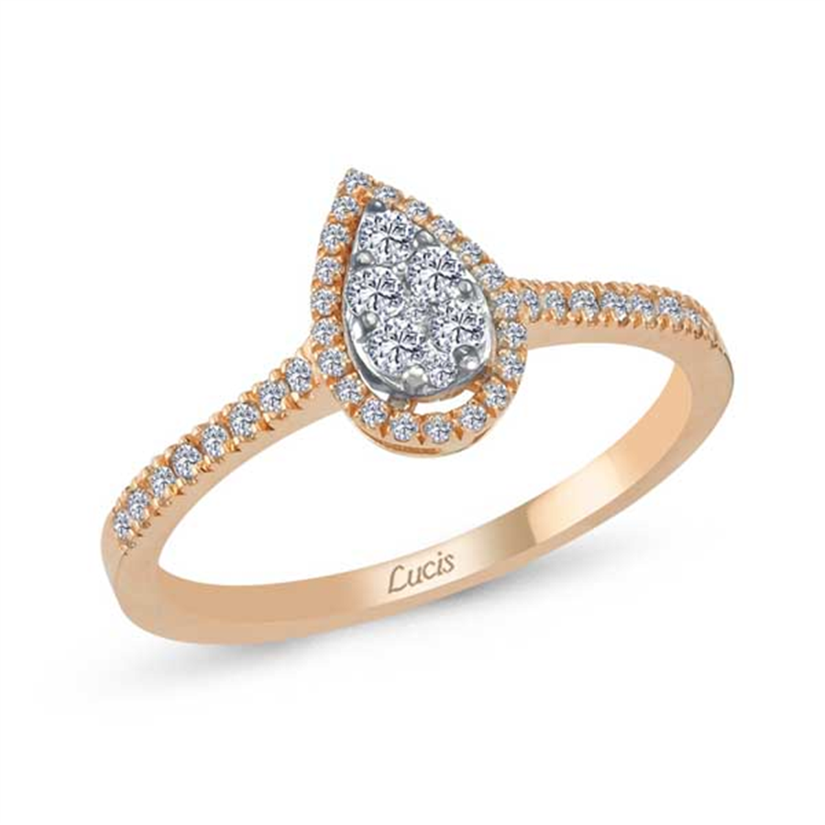 0.45 Karat Pırlanta Violet Yüzük L066629