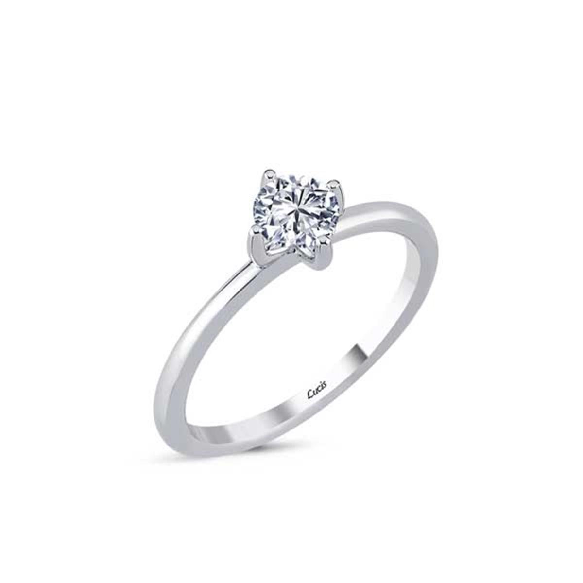 0.30 Karat Pırlanta Tektaş Yüzük V009711