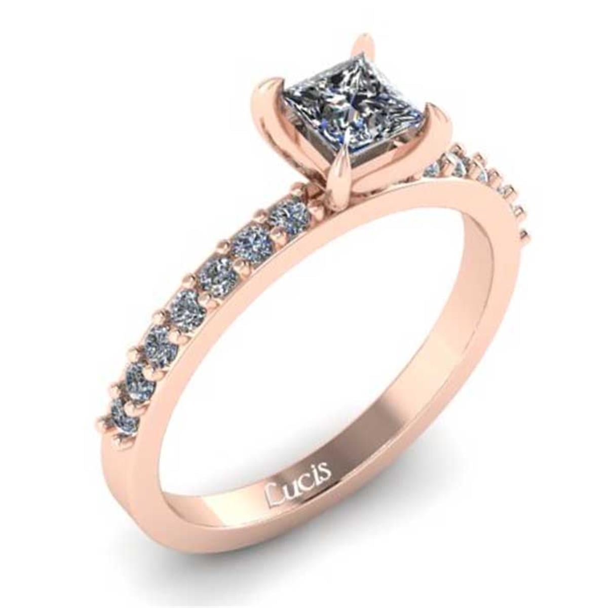 0.54 Karat Pırlanta Tektaş Yüzük L062646