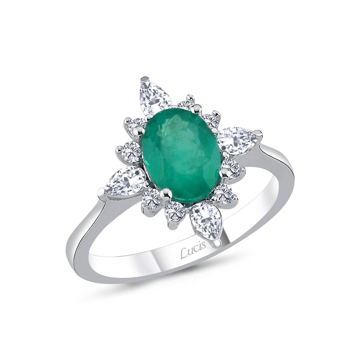 0.46 Karat Pırlanta Renkli Yüzük L063810