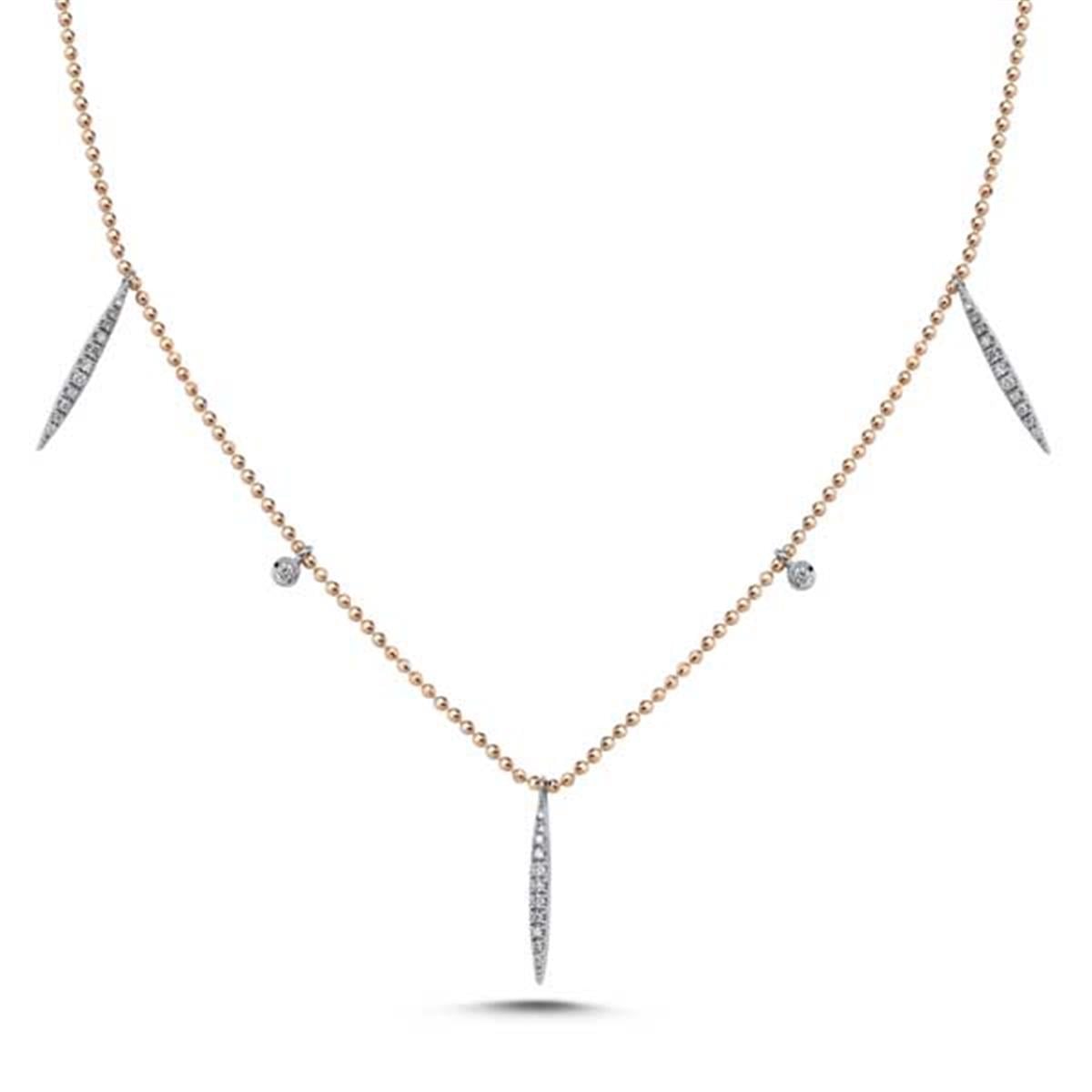 0.17 Karat Pırlanta Tasarım Kolye L055396