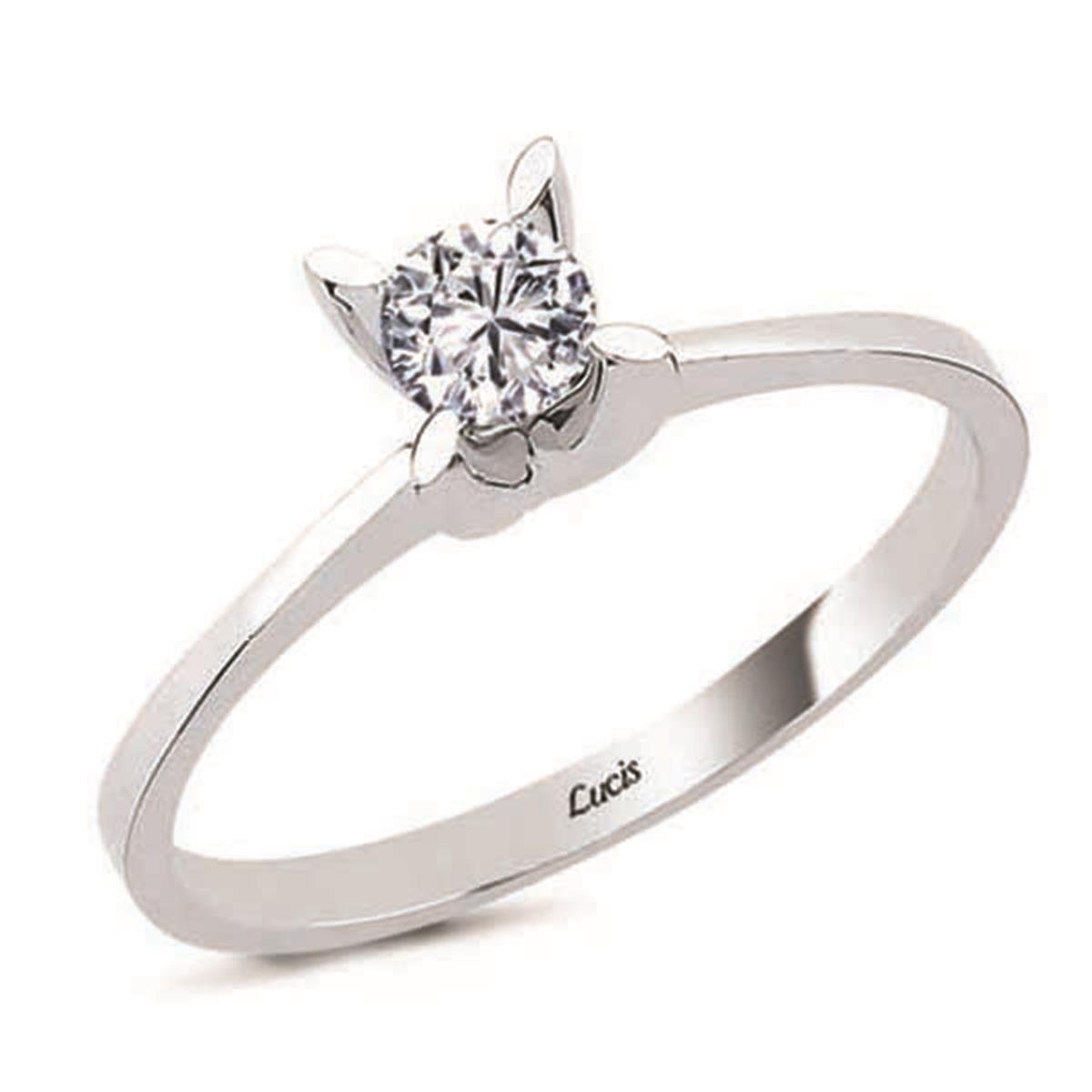 0.30 Karat Pırlanta Tektaş Yüzük V010513