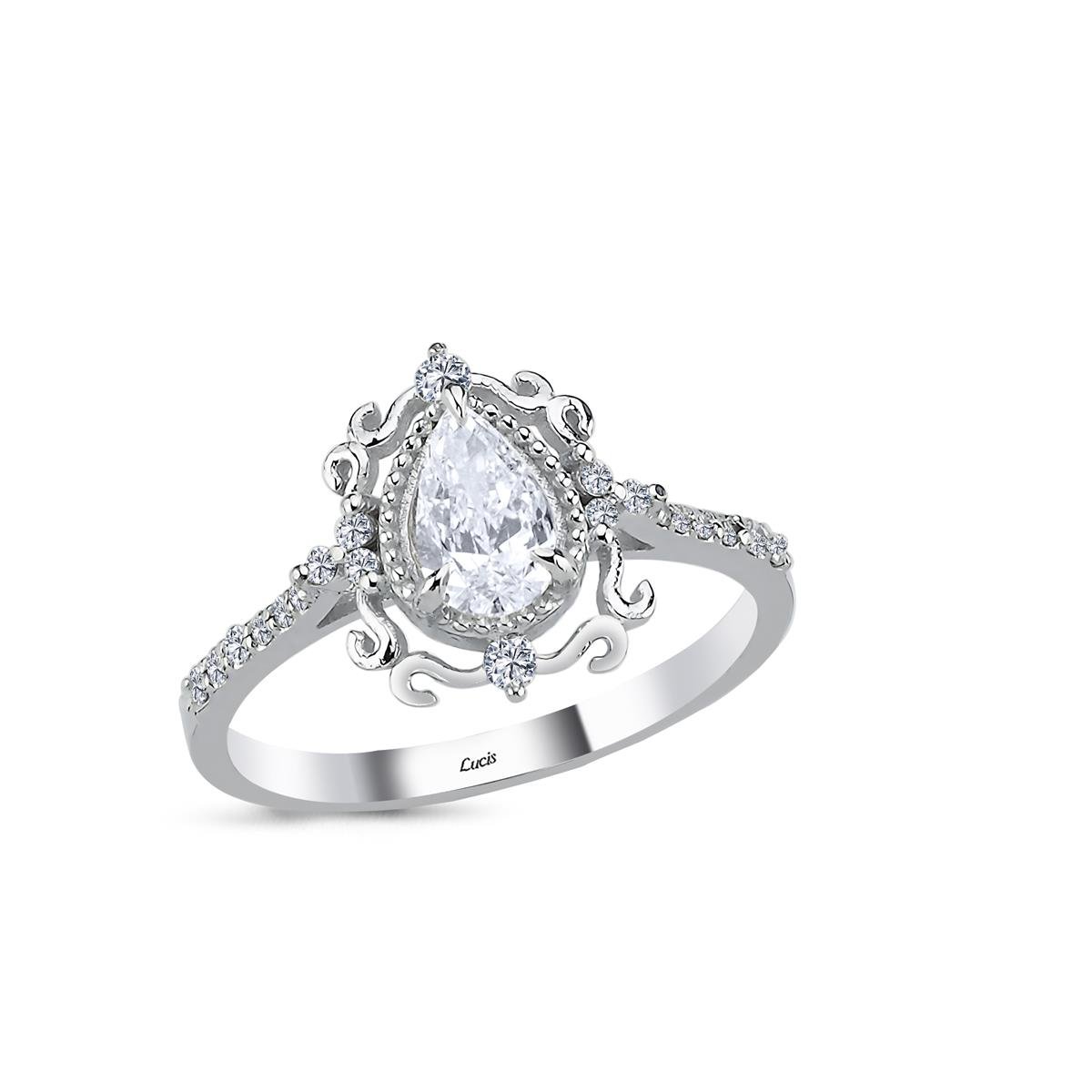 0.64 Karat Pırlanta Tektaş Yüzük