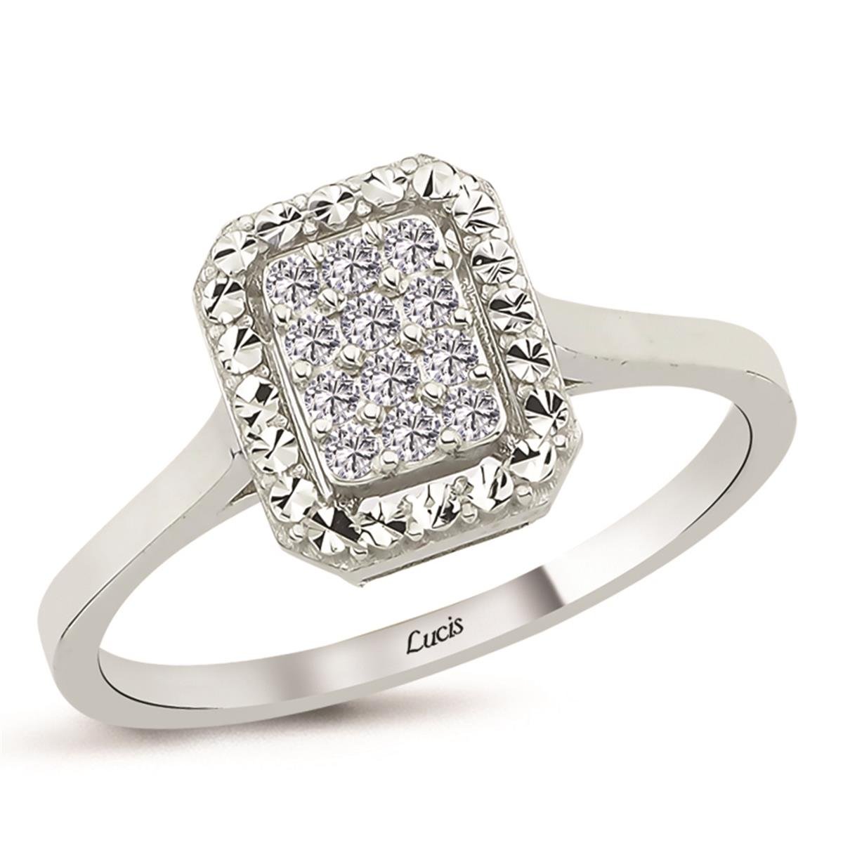 0.08 Karat Pırlanta Violet Yüzük