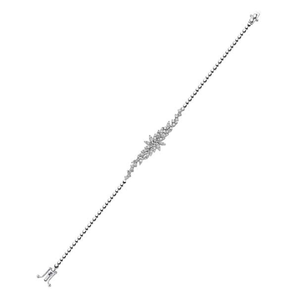 0.88 Karat Pırlanta Tasarım Bileklik L056395