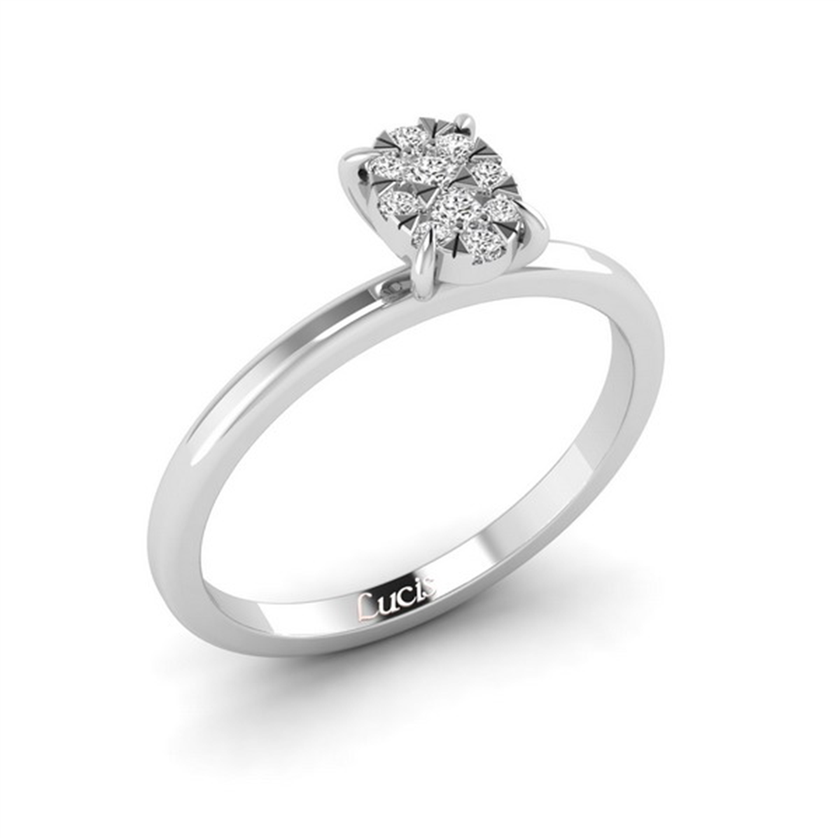 0.12 Karat Pırlanta Violet Yüzük L065865