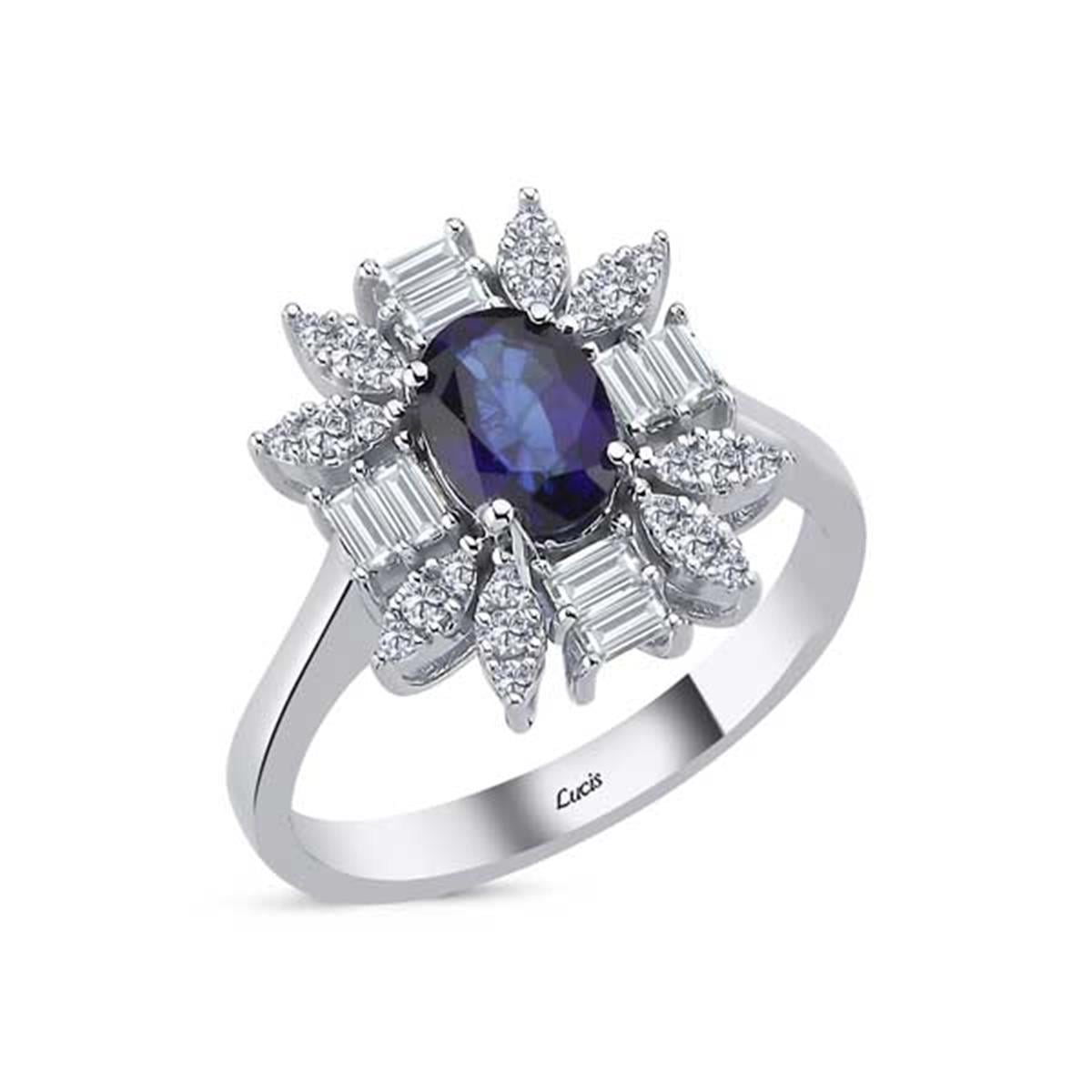 1.40 Karat Pırlanta Renkli Yüzük L061348