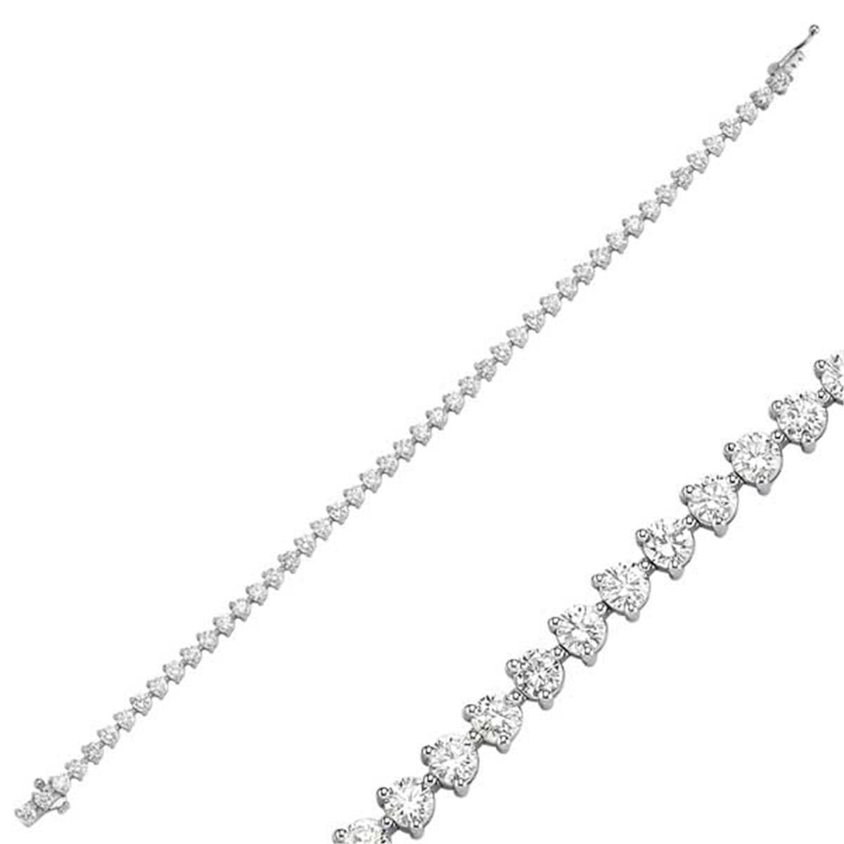 1.71 Karat Pırlanta Suyolu Bileklik L059326
