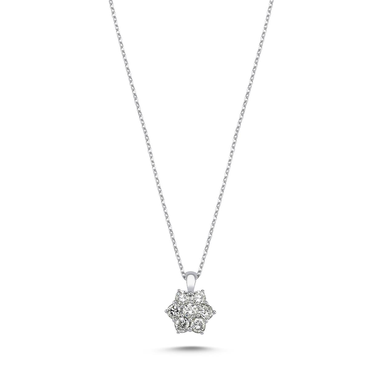 1.13 Karat Pırlanta Violet Kolye L059496