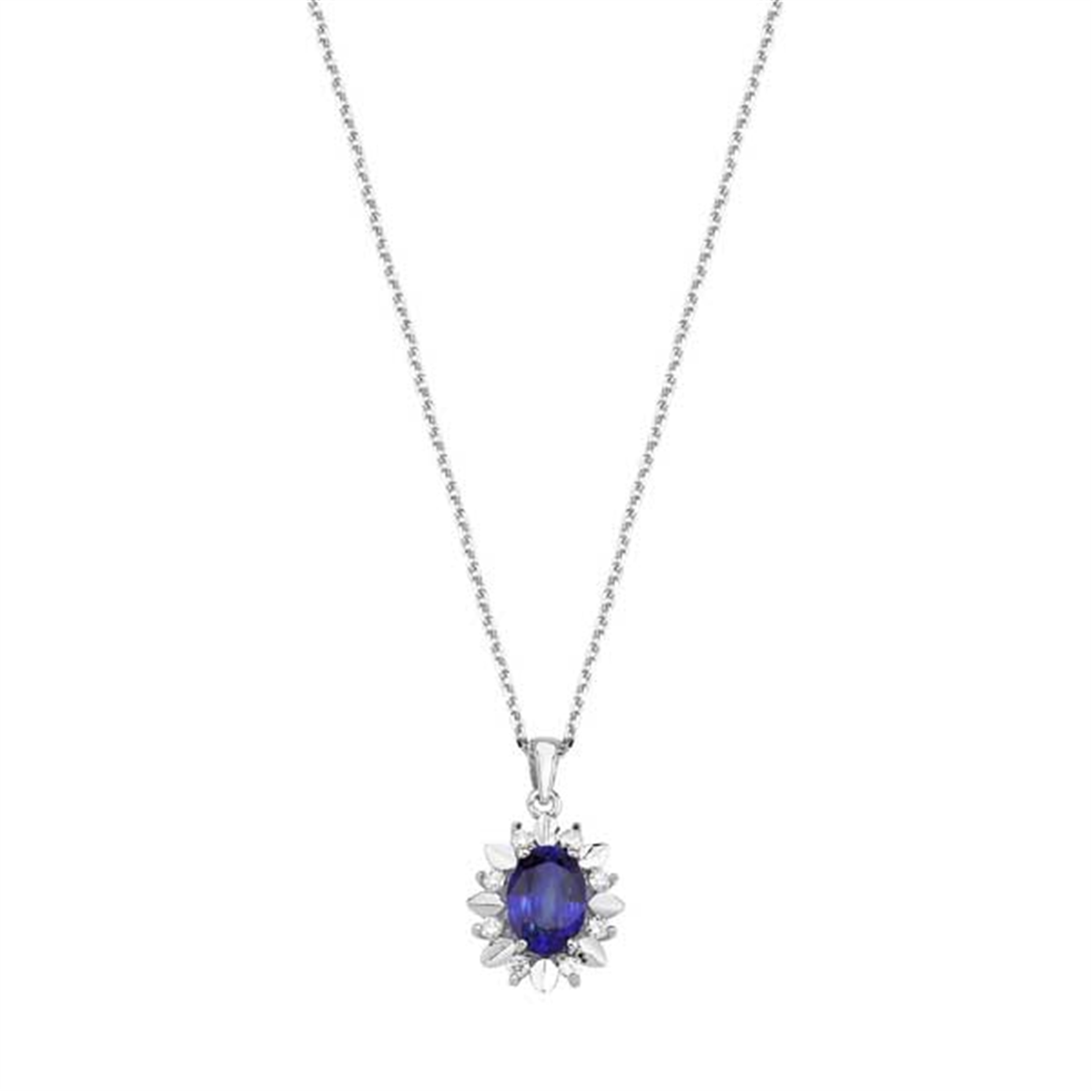 1.15 Karat Pırlanta Renkli Kolye L066693