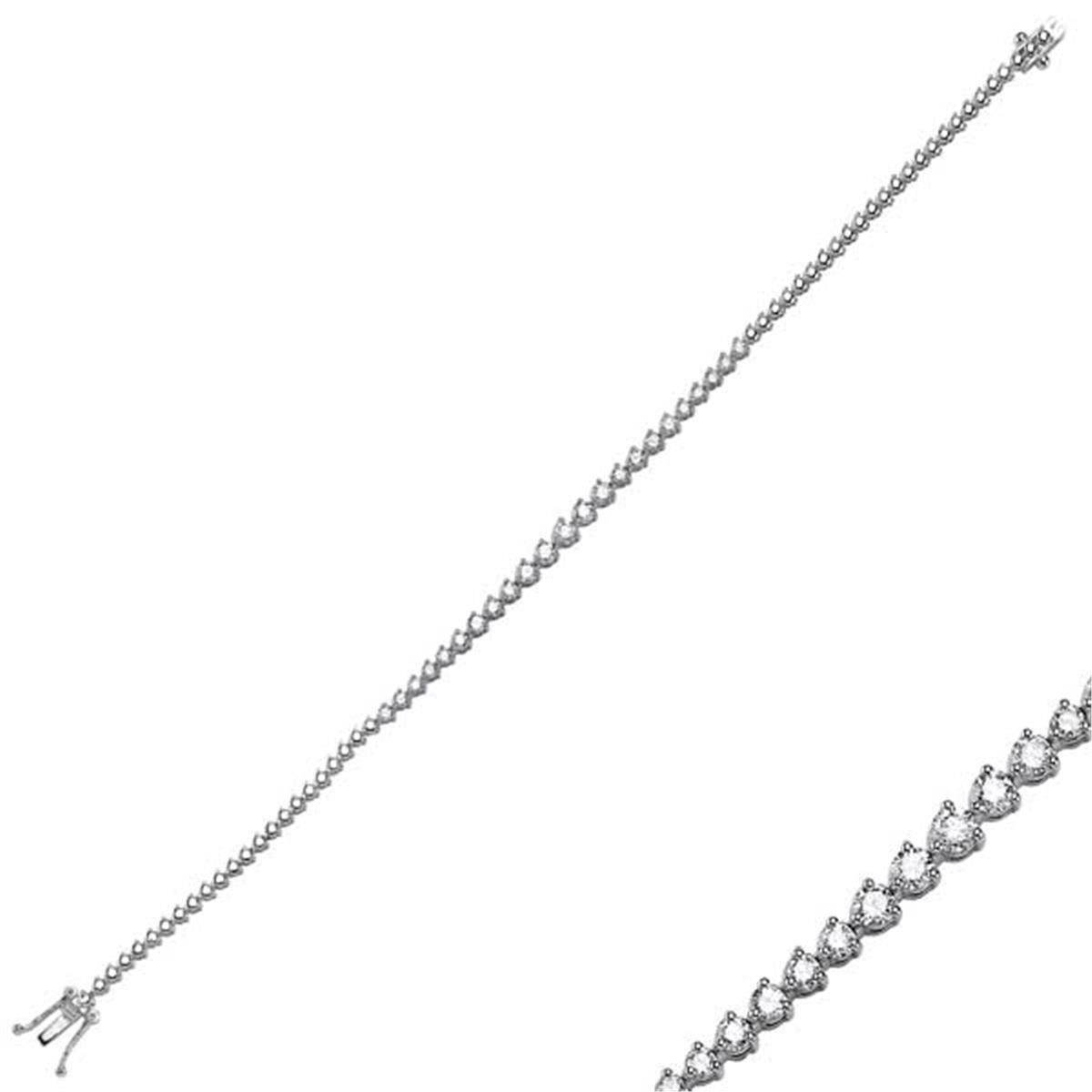 1.11 Karat Pırlanta Suyolu Bileklik L063077