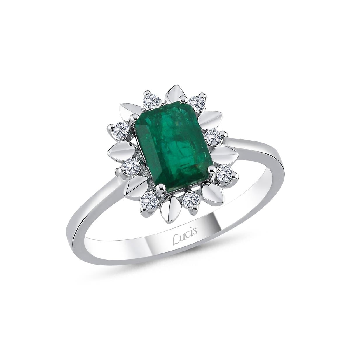 1.08 Karat Pırlanta Renkli Yüzük L063807