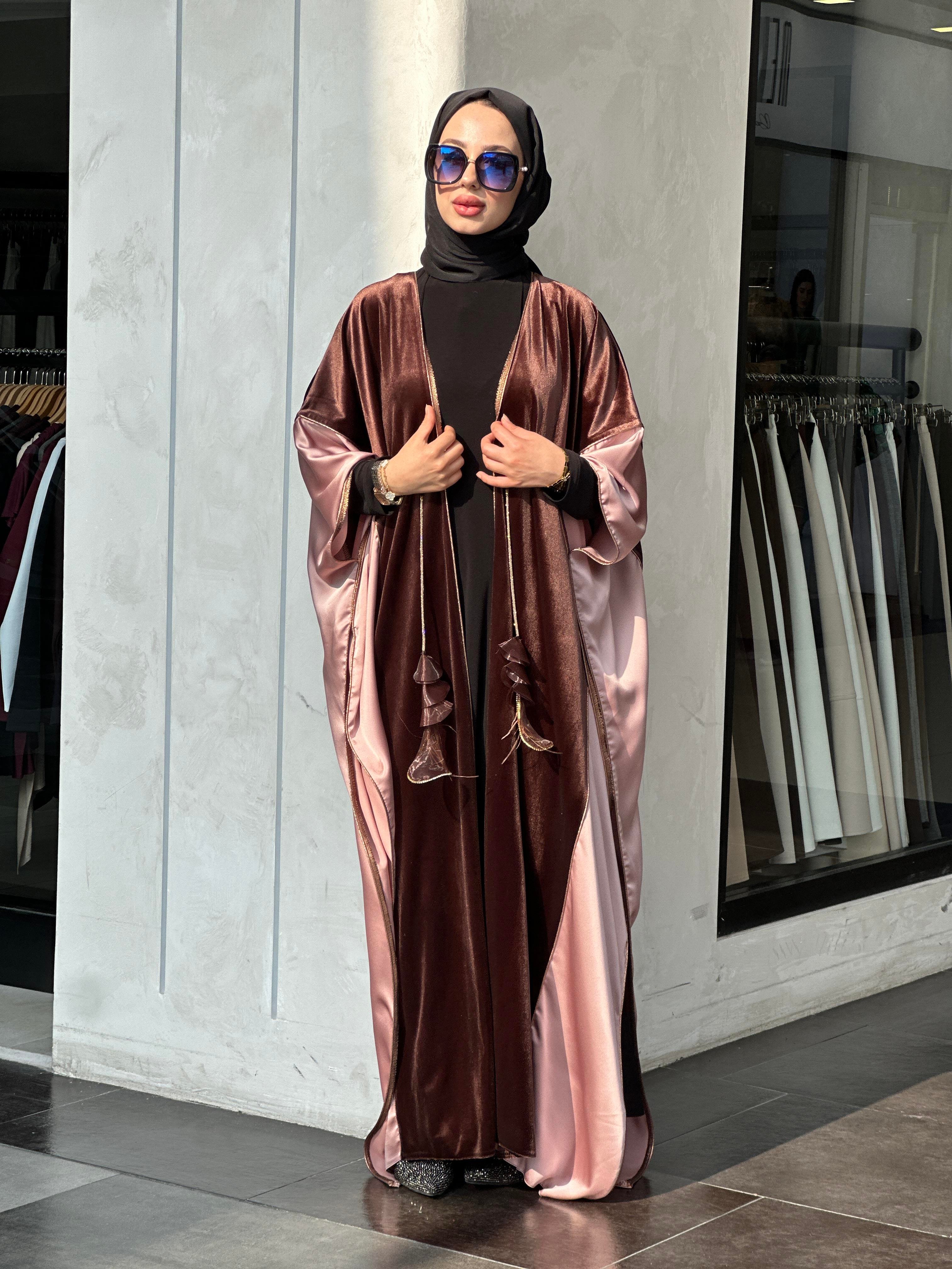 ALYA KADİFE ABAYA
