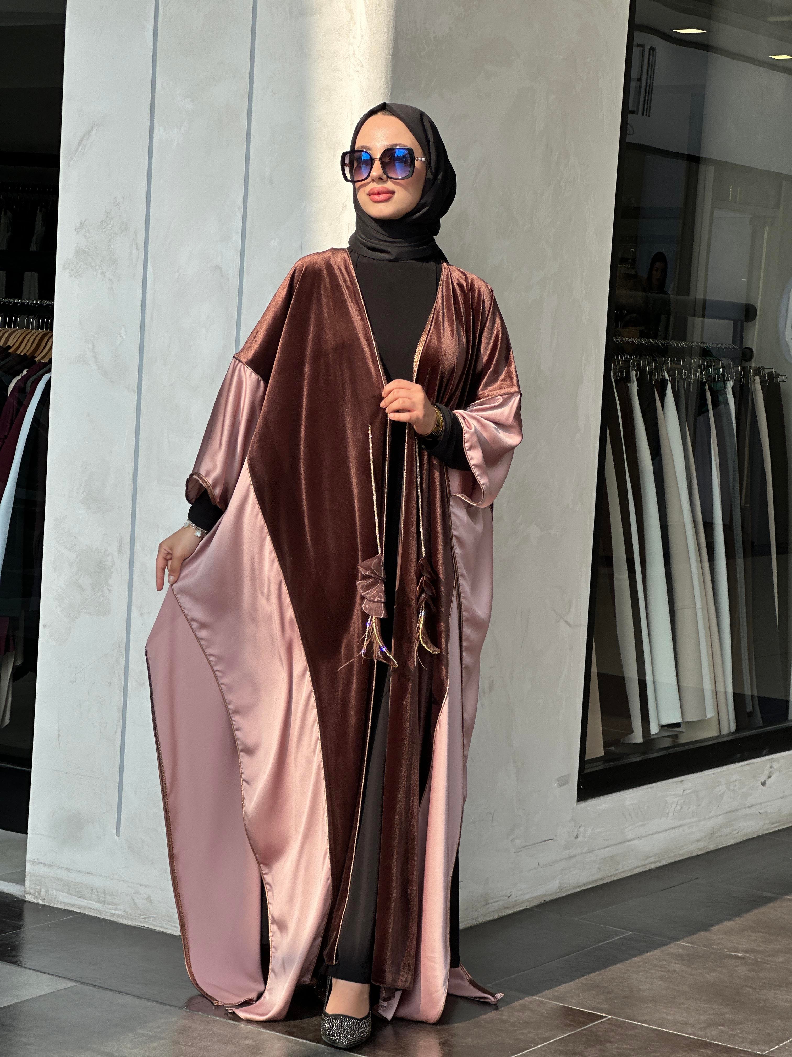 ALYA KADİFE ABAYA