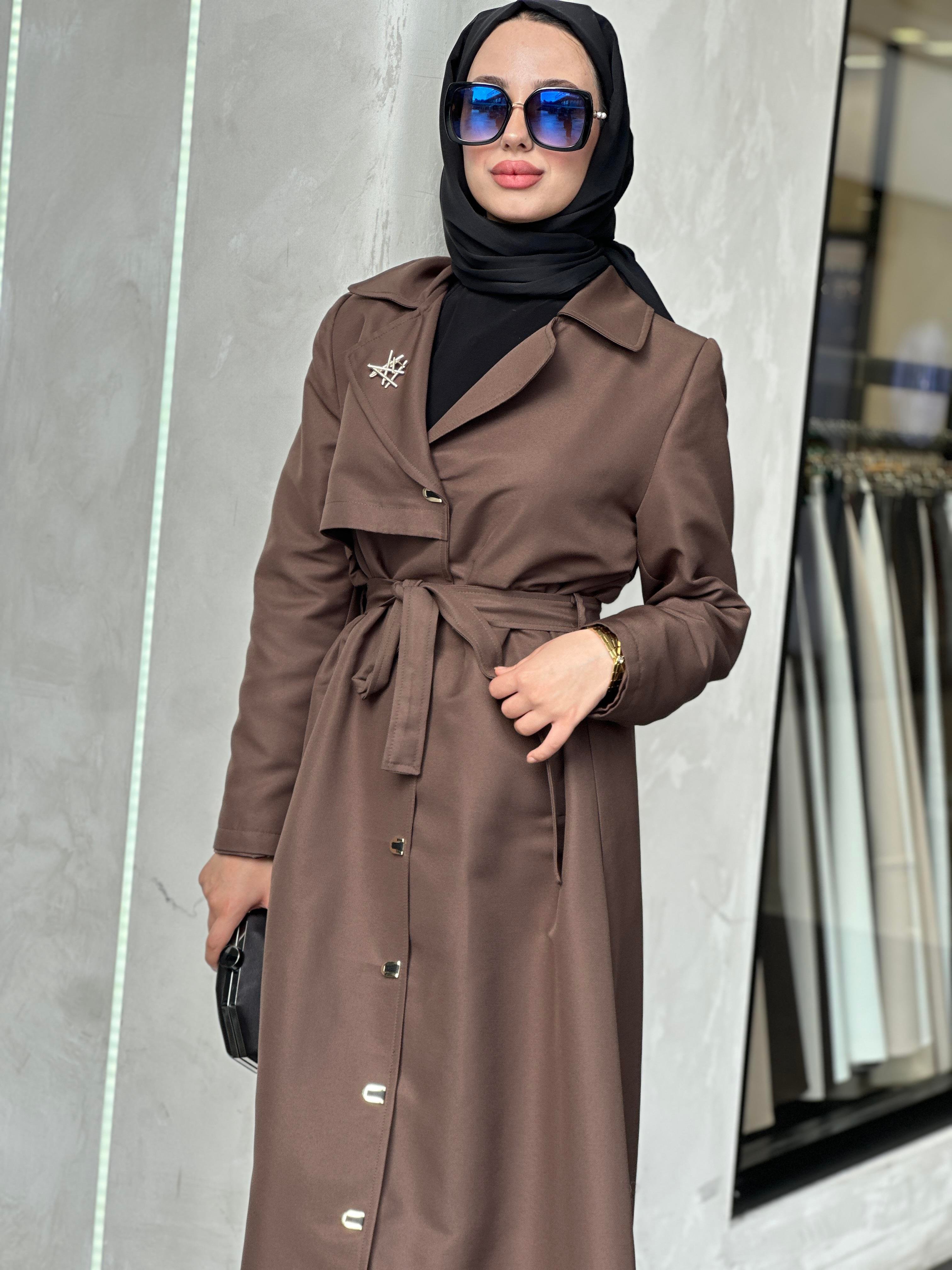 AURA TRENÇKOT KAHVE