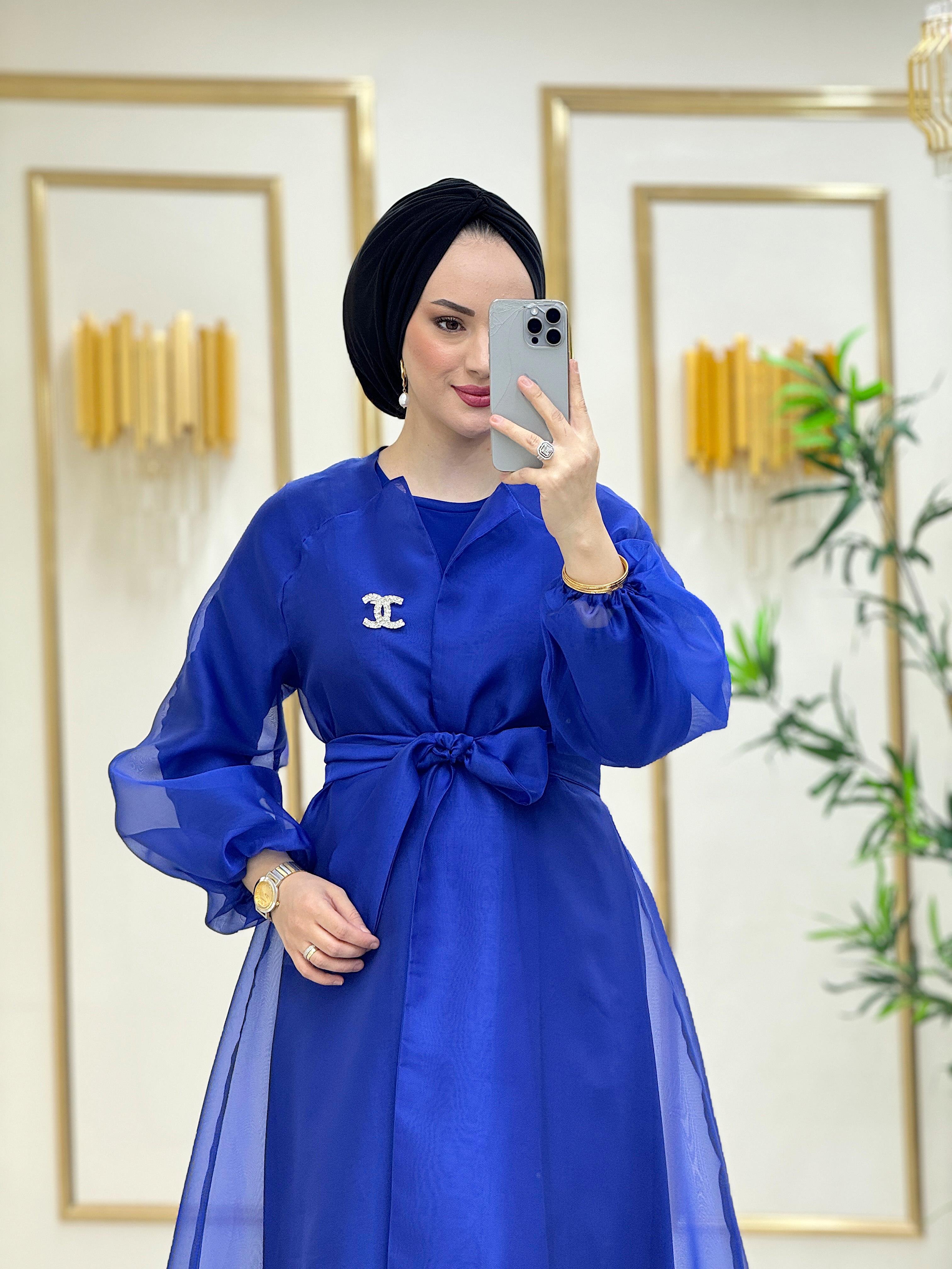 DALYA ABAYA İÇ ELBİSELİ SAKS