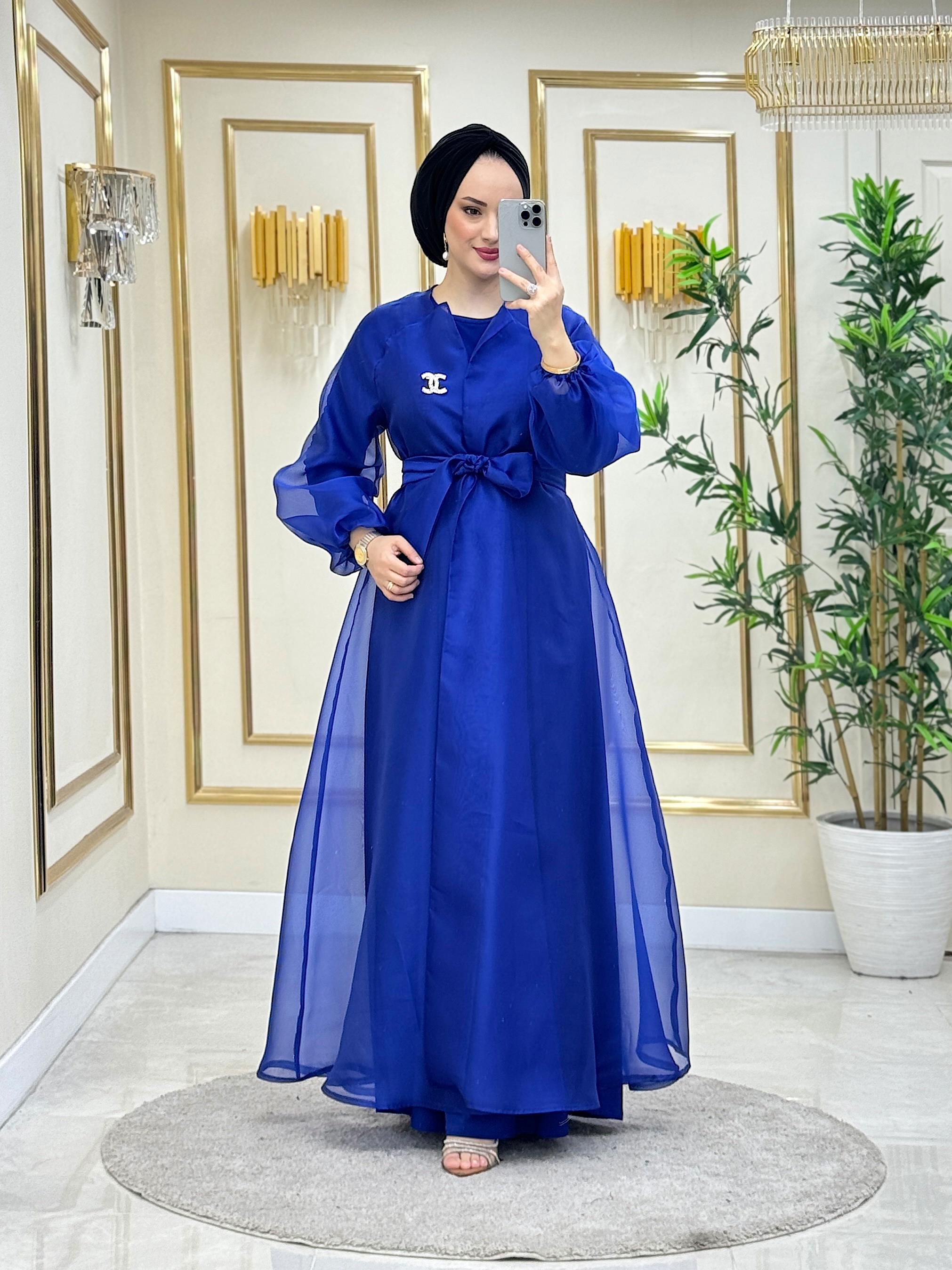 DALYA ABAYA İÇ ELBİSELİ SAKS