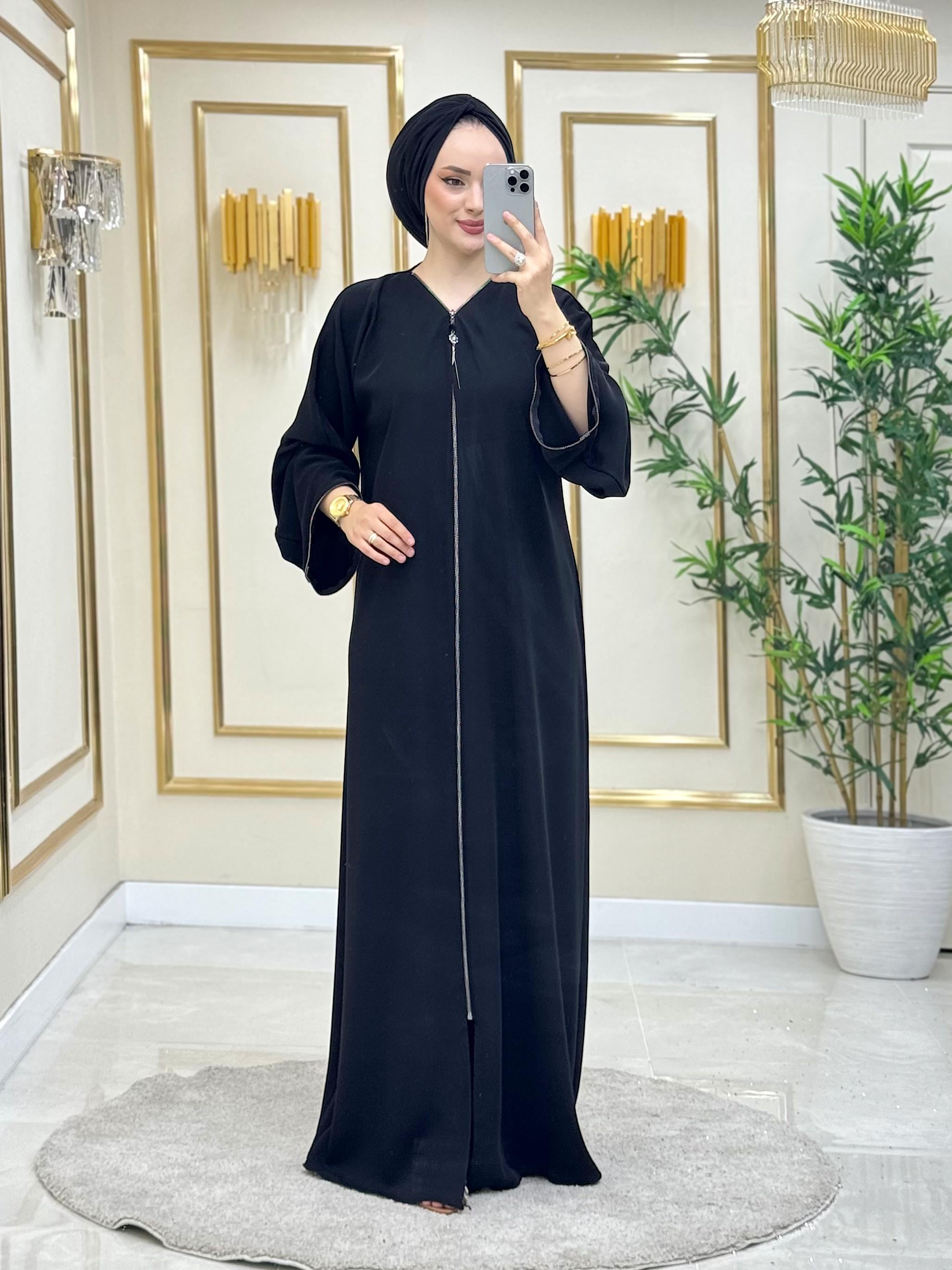 Elçim Abaya Siyah