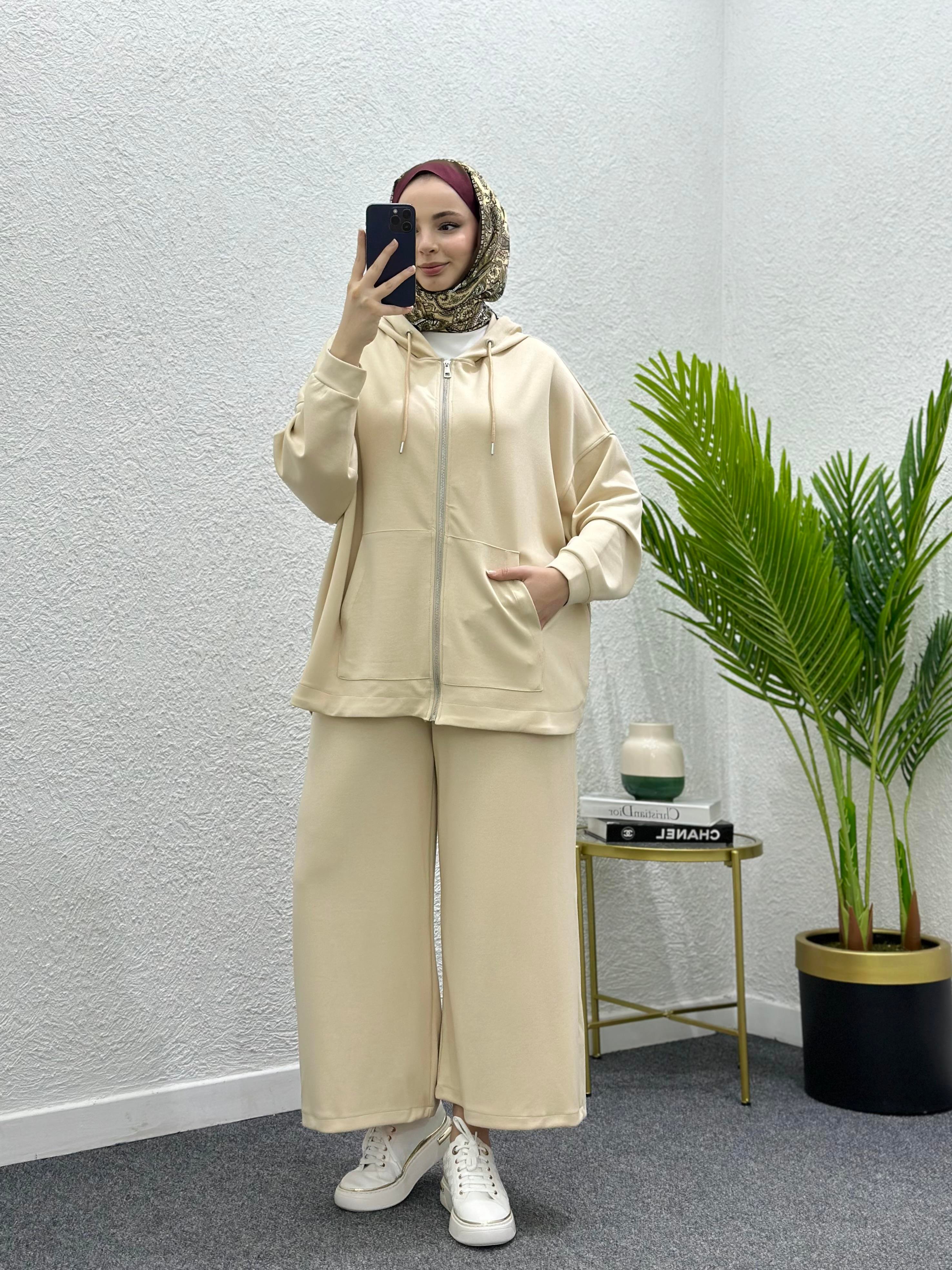 Eşofman Takım Krem