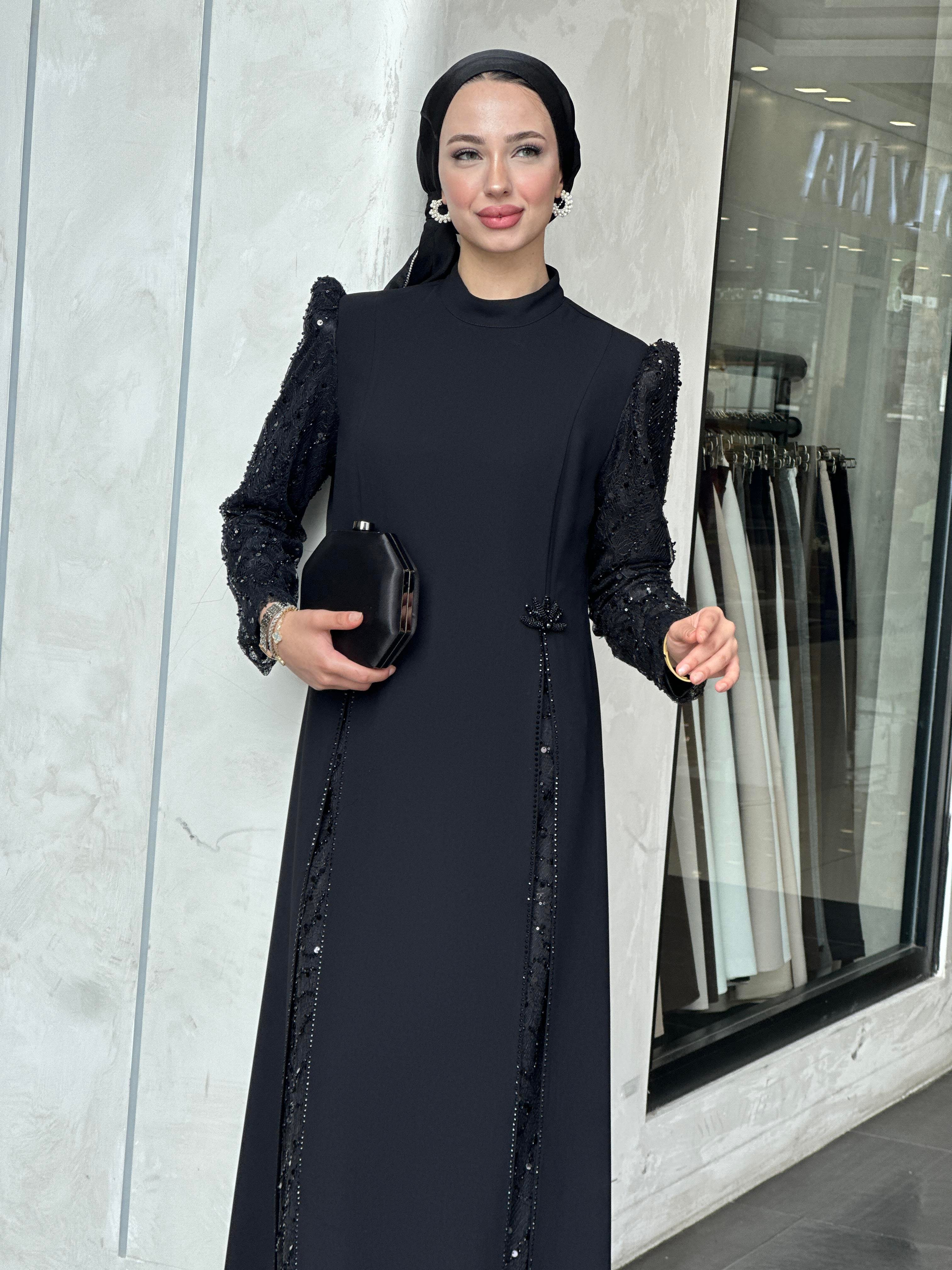 ESTELLA ELBİSE SİYAH