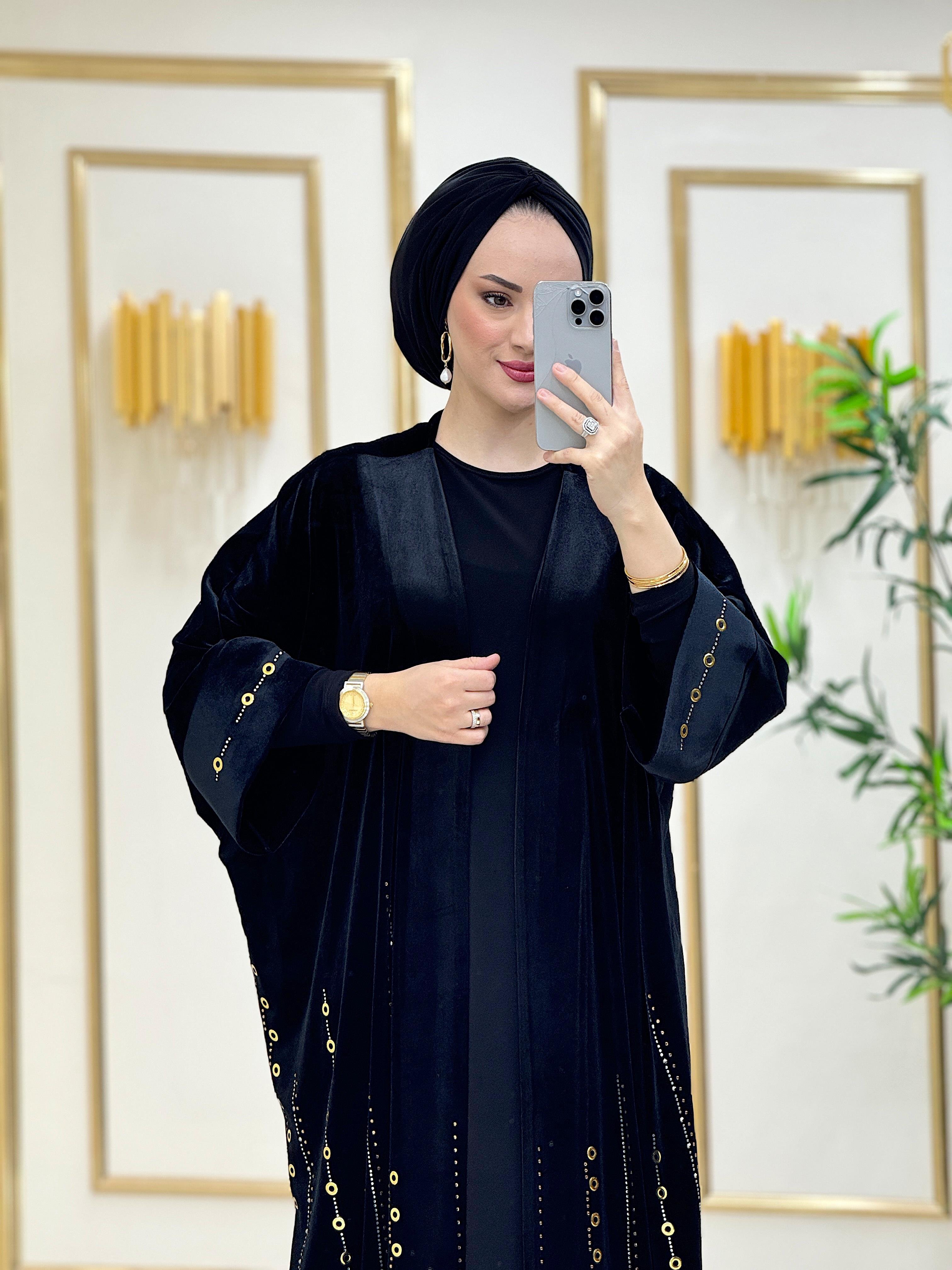 KADİFE ABAYA