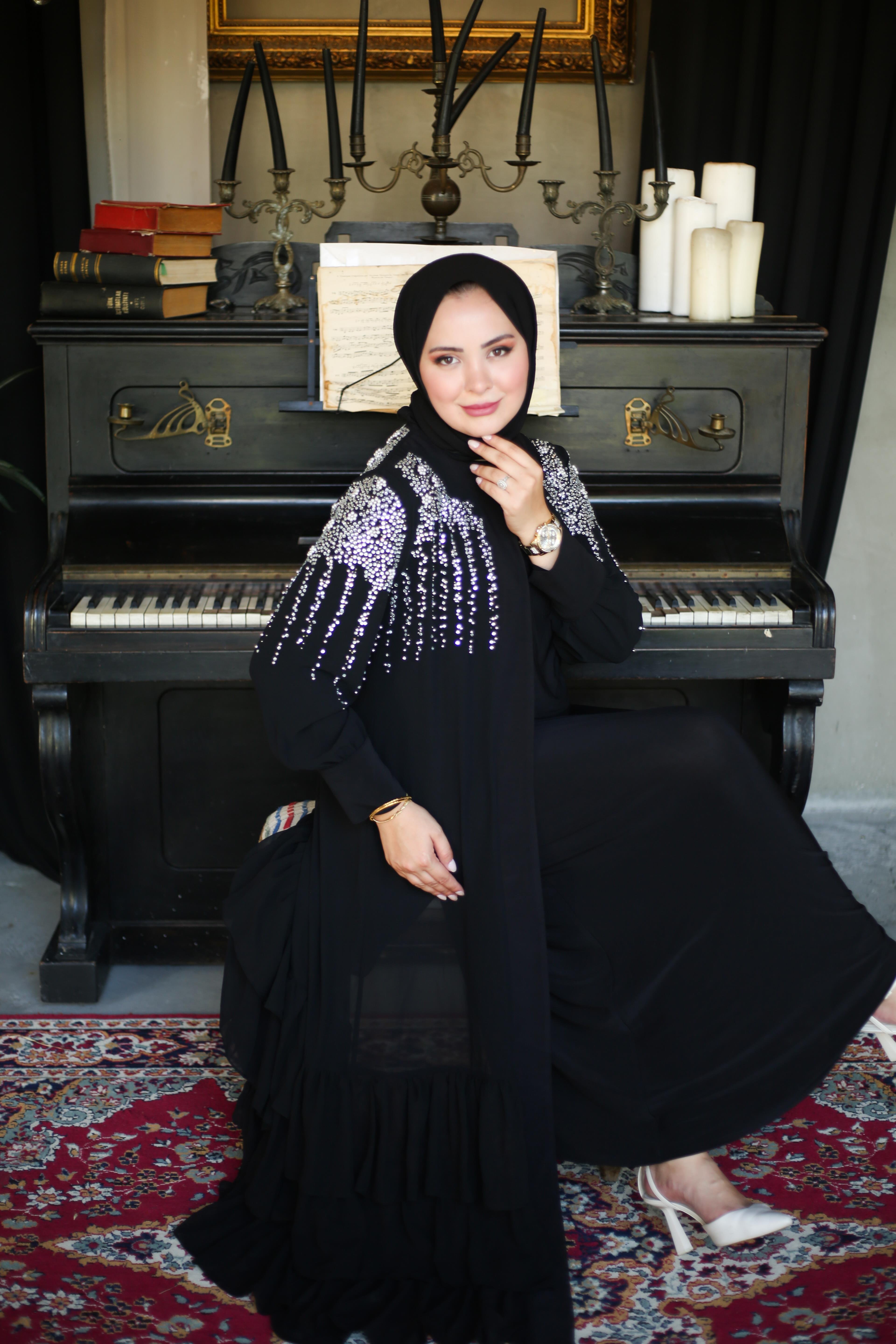 Meysa Elbise Siyah