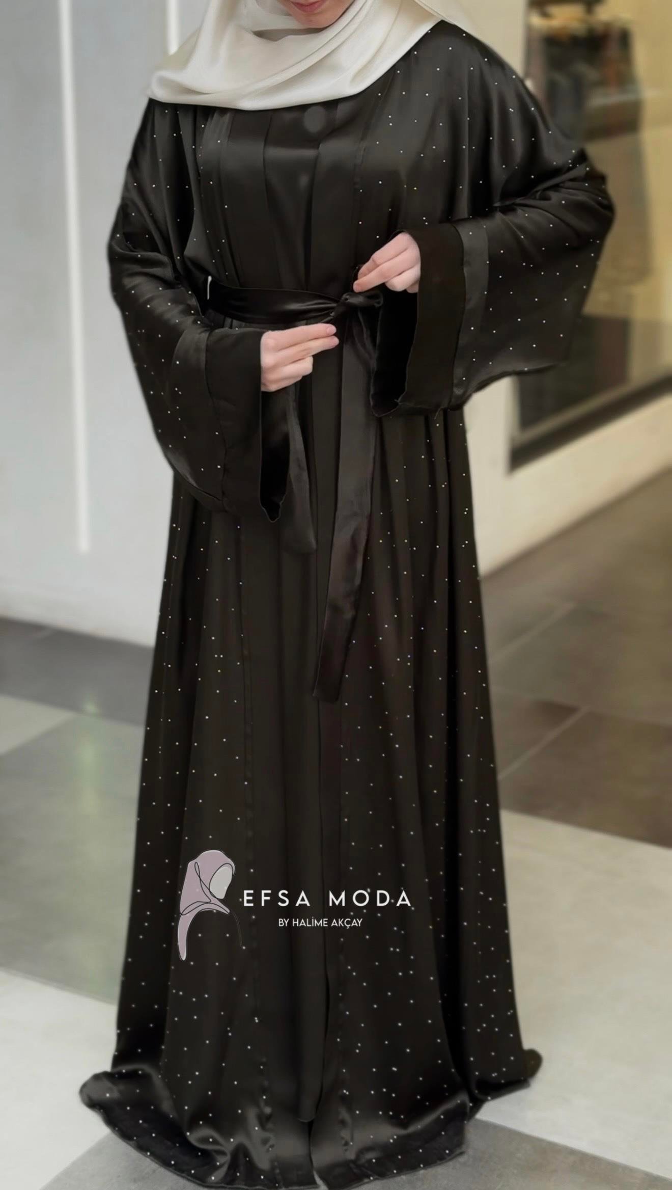 NOKTA ZERAFET ABAYA TAKIM