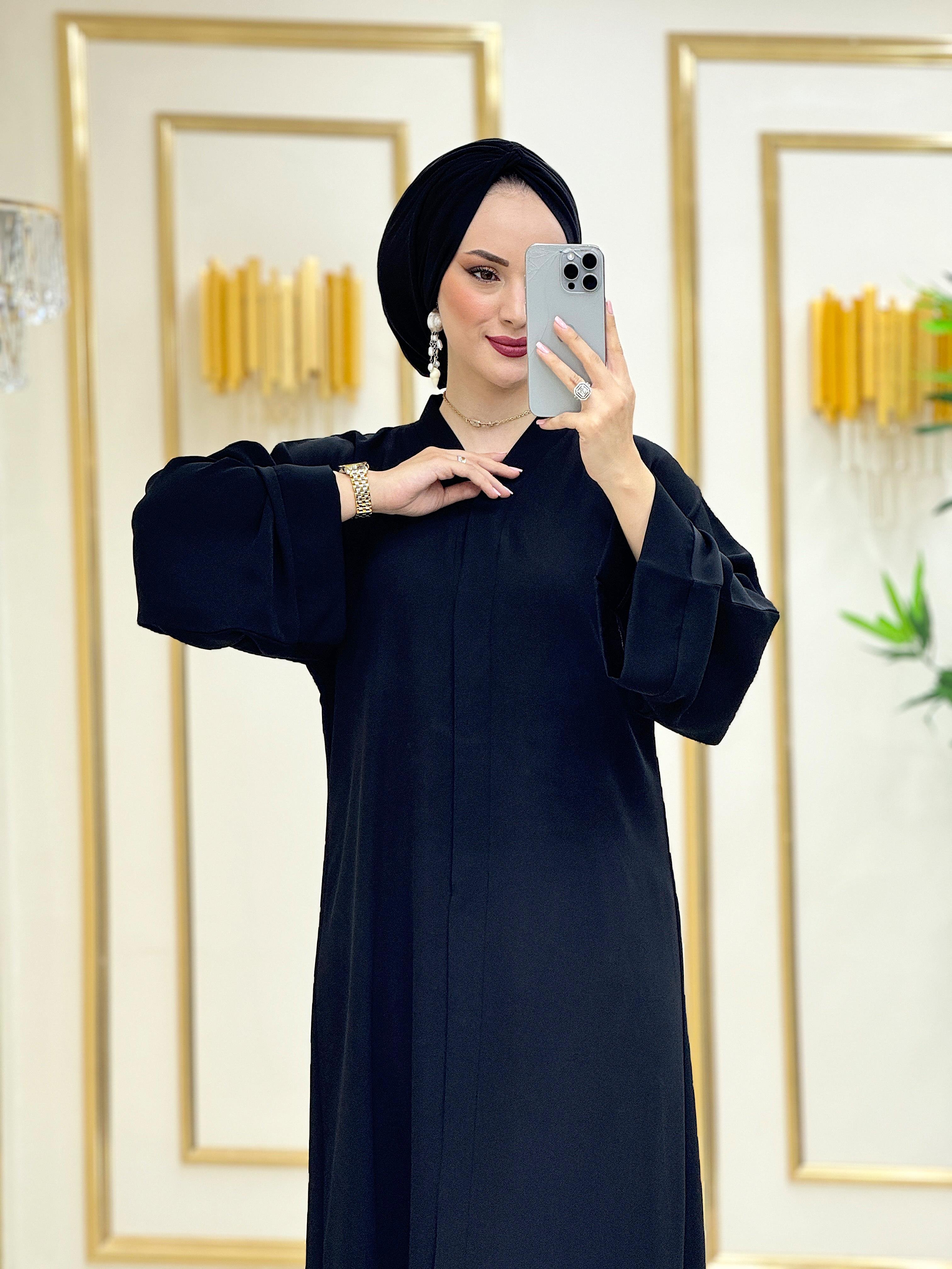 Sade Abaya Siyah