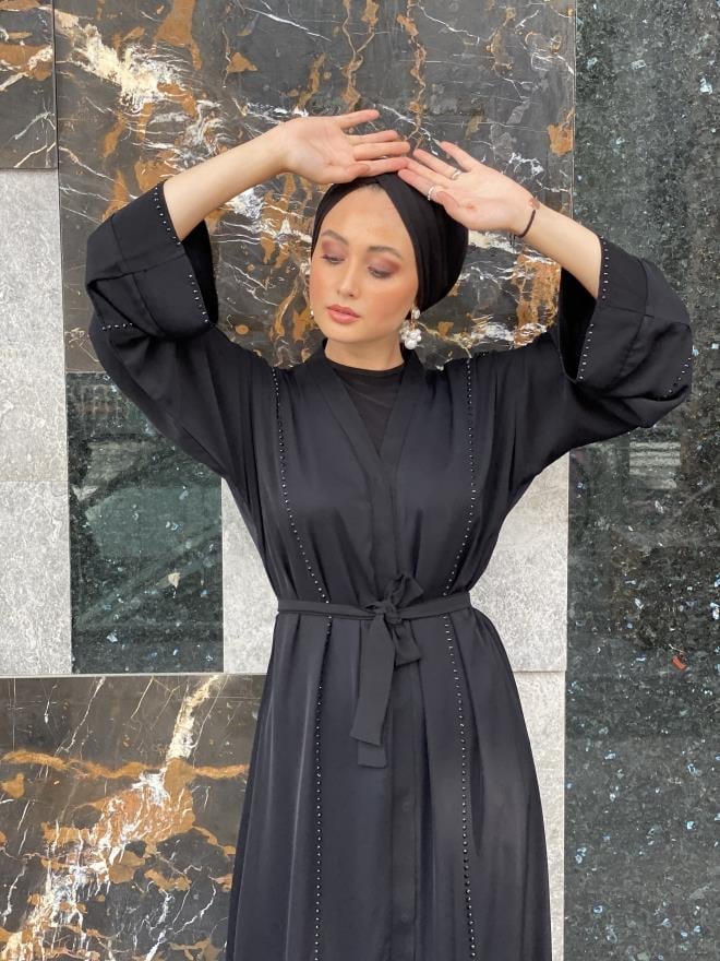 SİYAH SAVAROSKY ABAYA