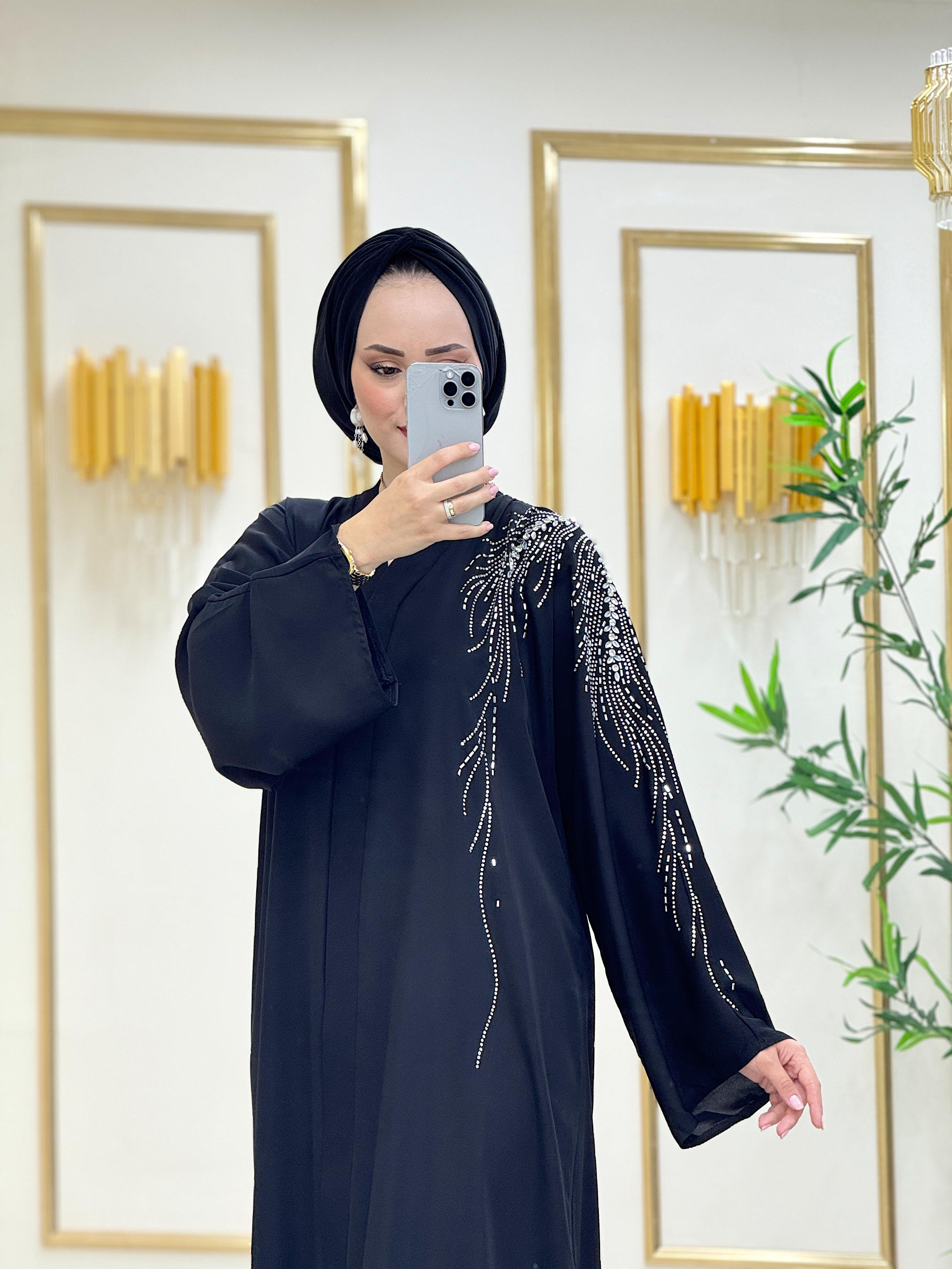 Vera Abaya Takım Siyah