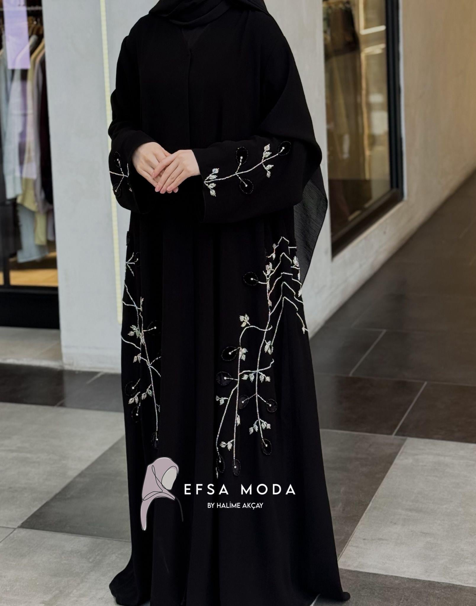 ZARİF NAKIŞ ABAYA