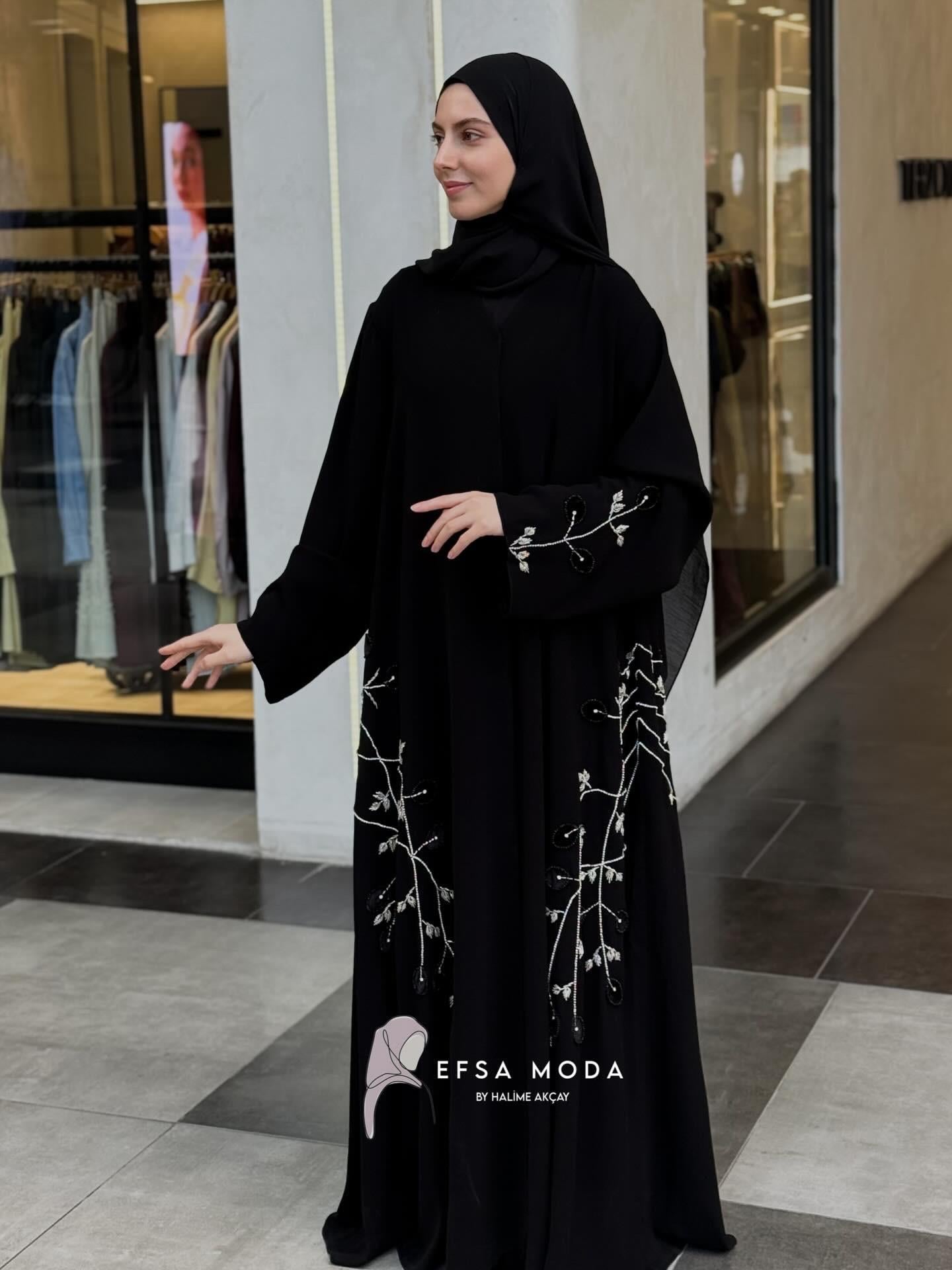 ZARİF NAKIŞ ABAYA