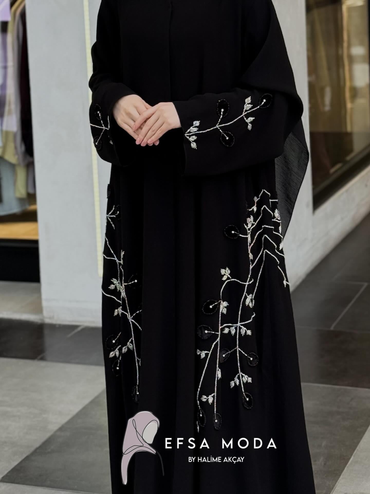 ZARİF NAKIŞ ABAYA
