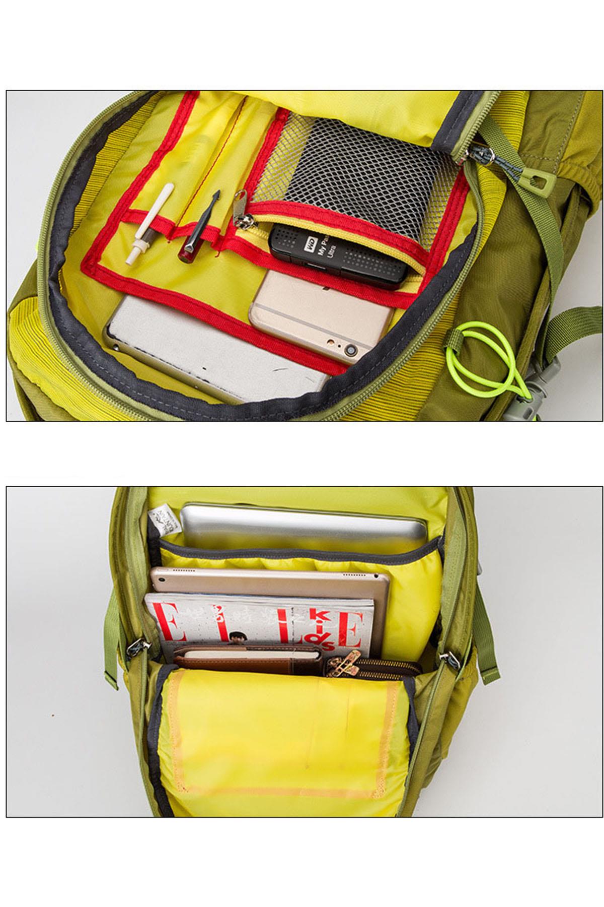 DSC1787 MaviOutdoor Kamp ve Yürüyüş Sırt Çantası (30 Litre Kapasiteli)