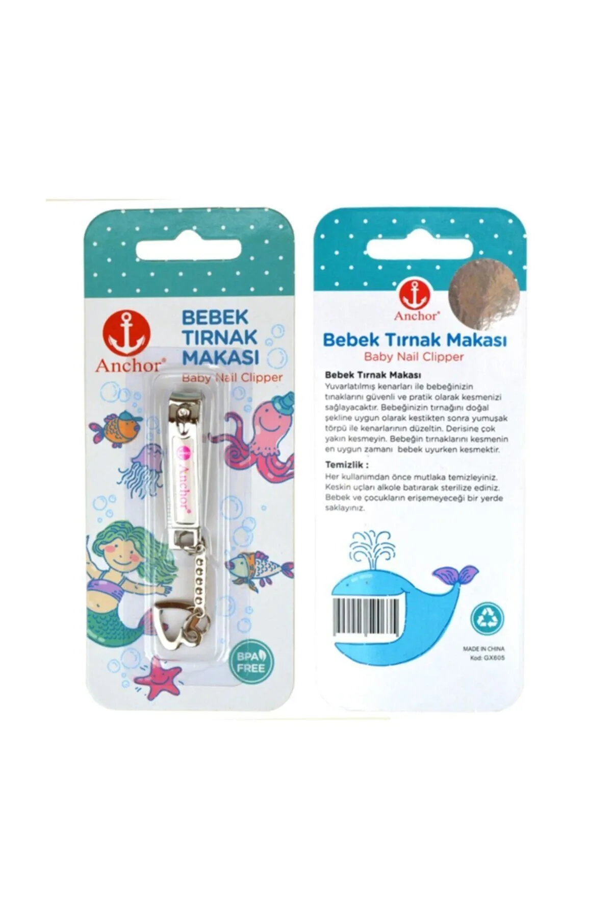 Anchor Bebek Tırnak Makası 
