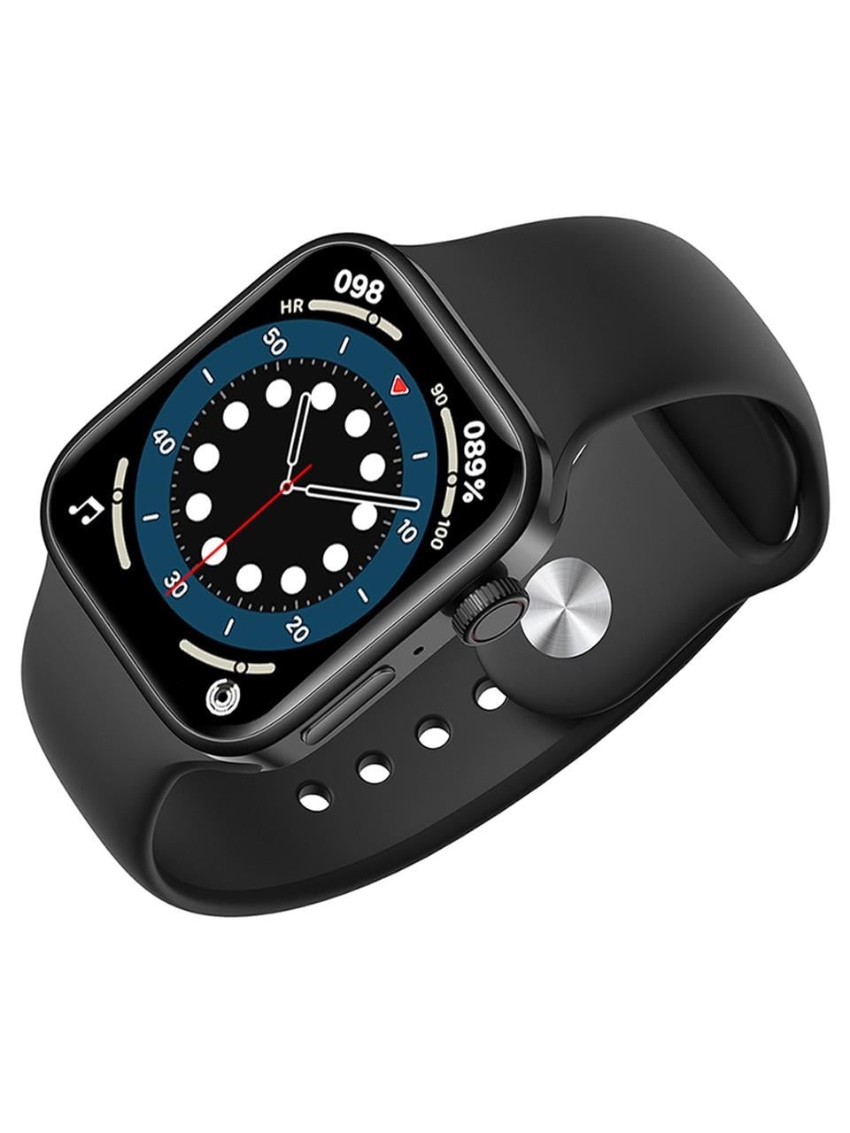 Android/IOS Smart Watch 200 mAh Kalp Atışı Sensörlü Siyah Akıllı Saat