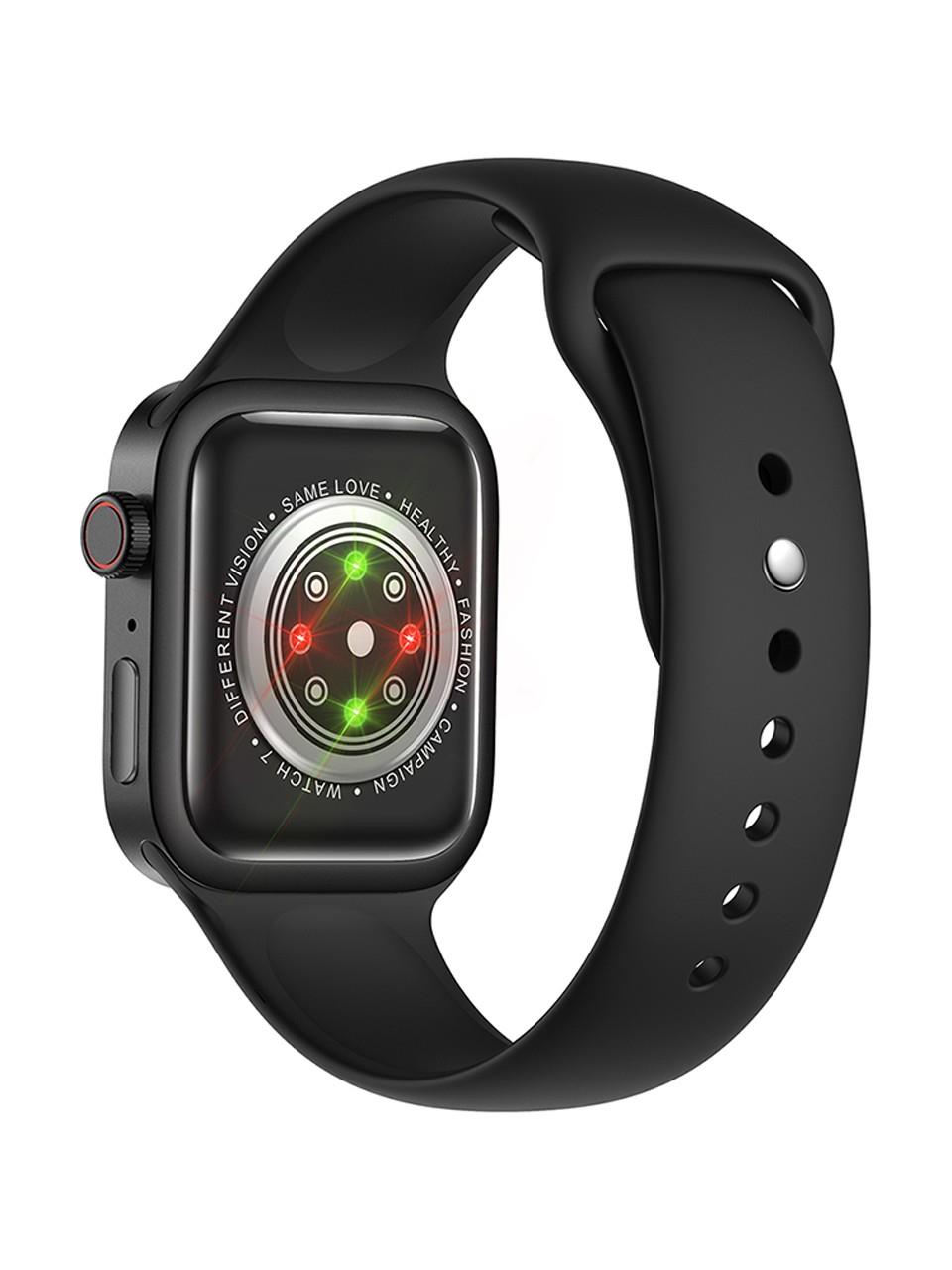 Android/IOS Smart Watch 200 mAh Kalp Atışı Sensörlü Siyah Akıllı Saat