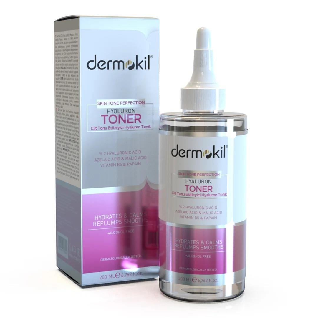 Dermokil HYOLURON TONER Cİlt Tonu Eşitleyici Hyaluron Tonik 200 ml