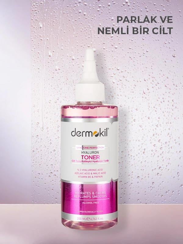 Dermokil HYOLURON TONER Cİlt Tonu Eşitleyici Hyaluron Tonik 200 ml