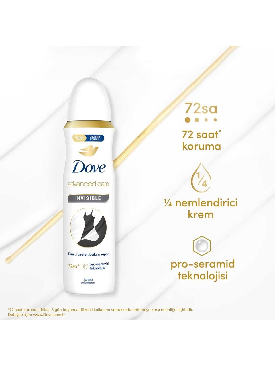 Dove Invısıble Kadın Deodorant 150 ml