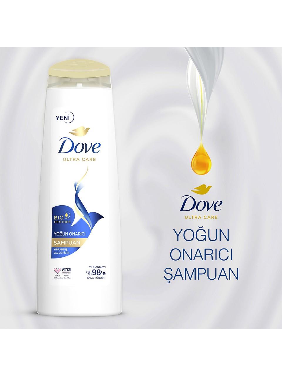 Dove Ultra Care Bıo Restore Yoğun Onarıcı Şampuan 350 ml